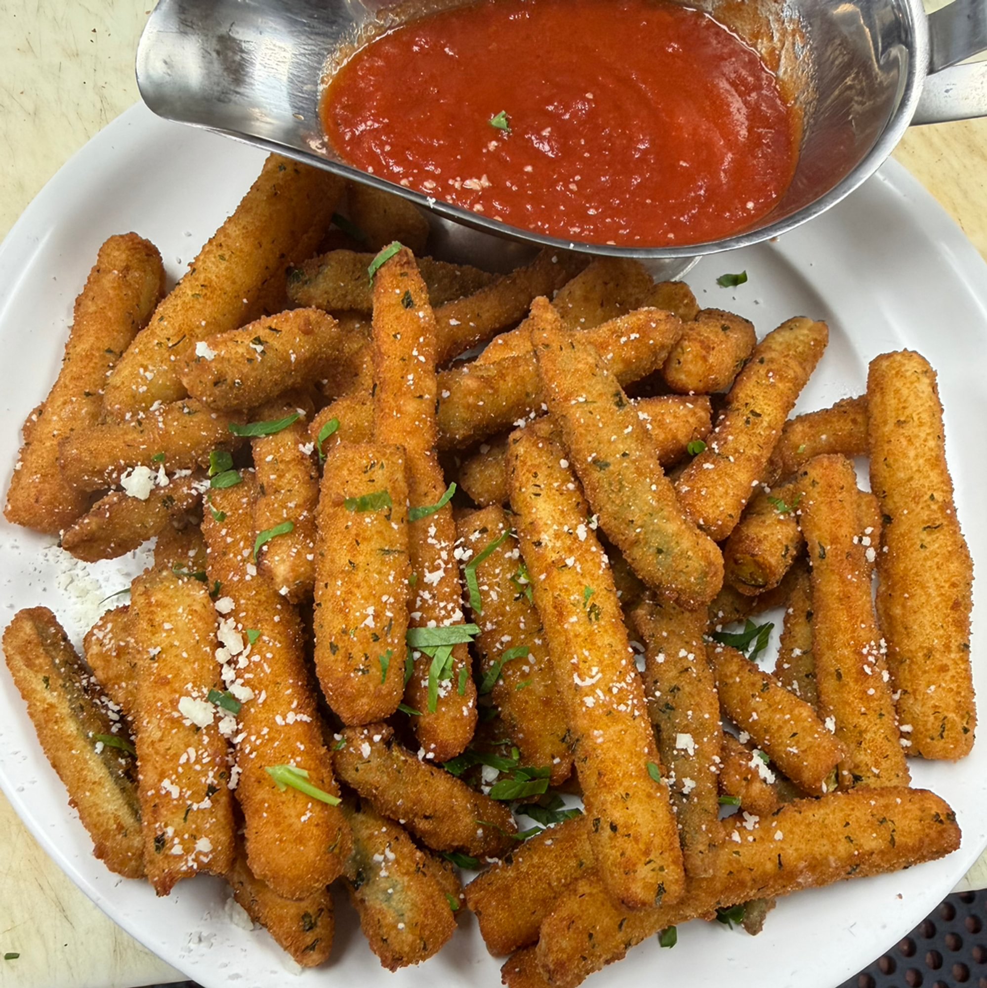 Zucchini Fritti / Fried Zucchini