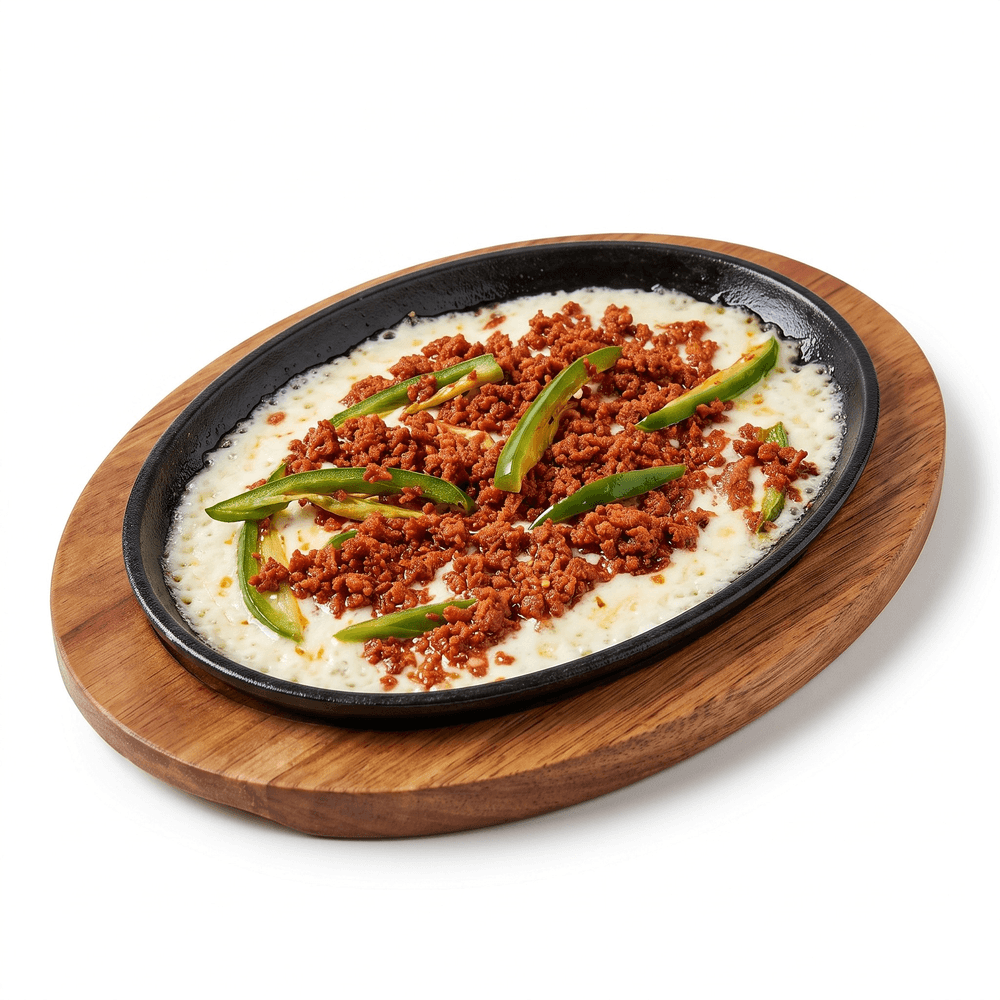 Queso Fundido con Chorizo