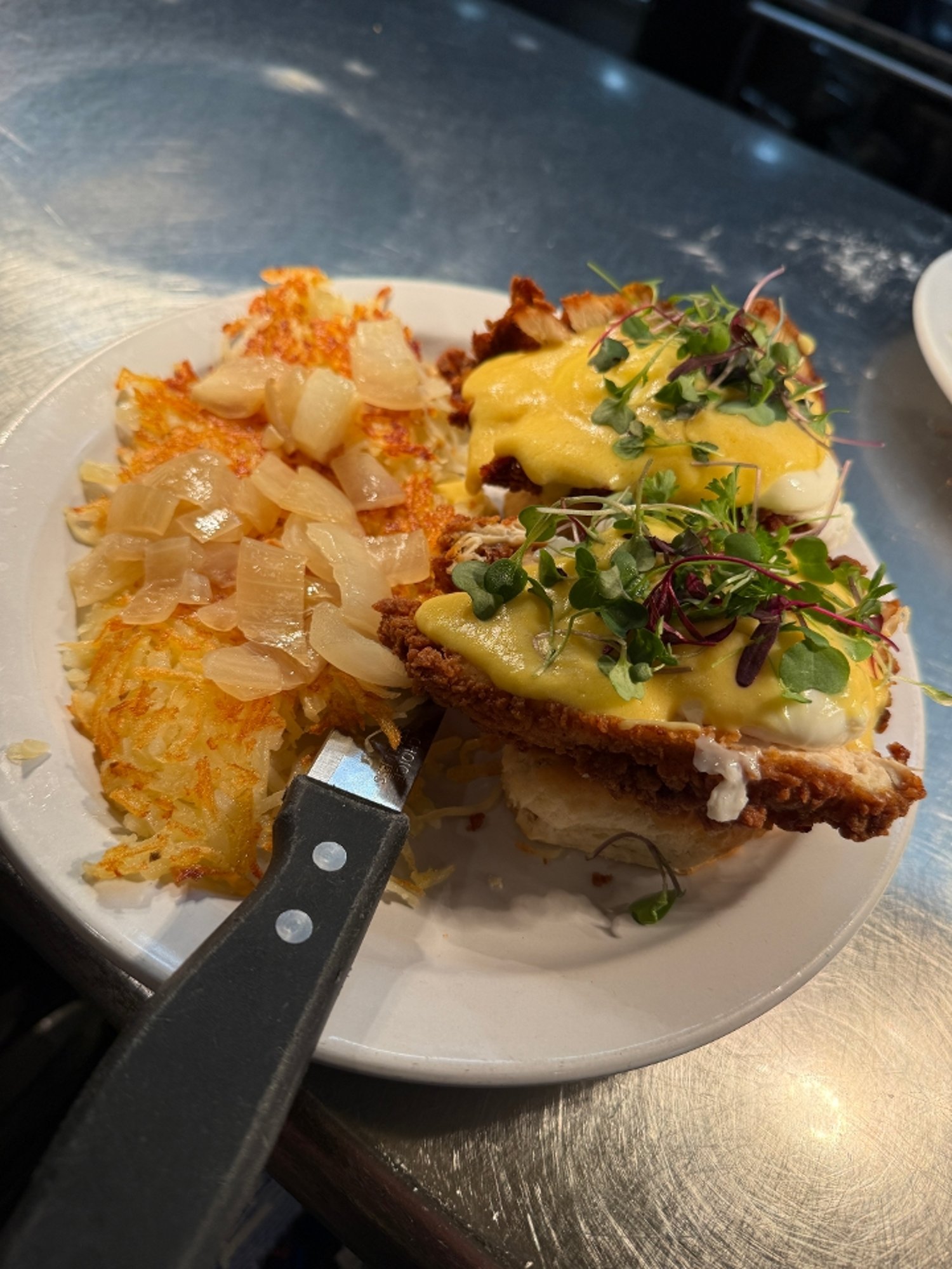 Fried Chicken Benedict