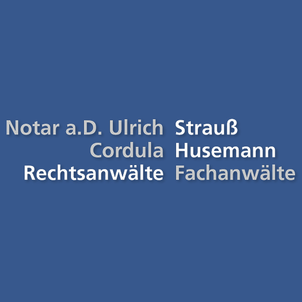 Logo von Ulrich Strauß u. Cordula Husemann Rechtsanwälte, Fachanwälte und Notar a.D.