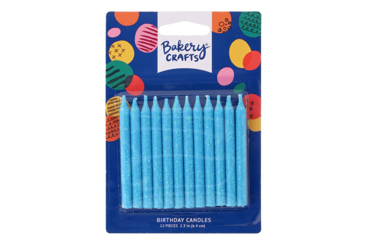 Blue Glitter 12-pack