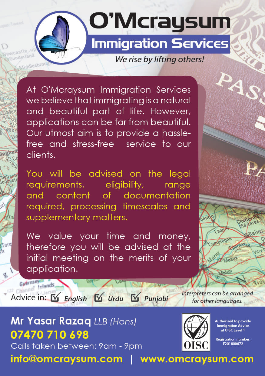 Images O'McRaysum Immigration Services