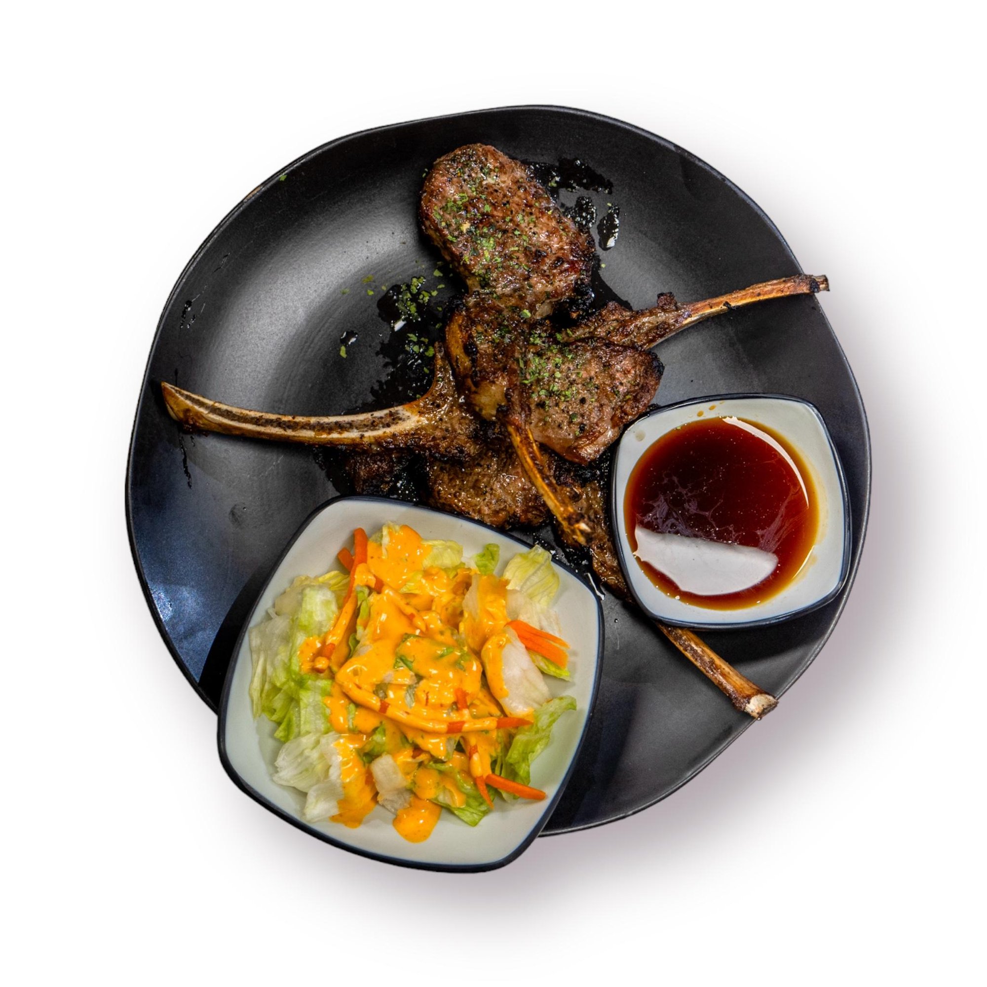 Korean Spiced Lamb Cutlets