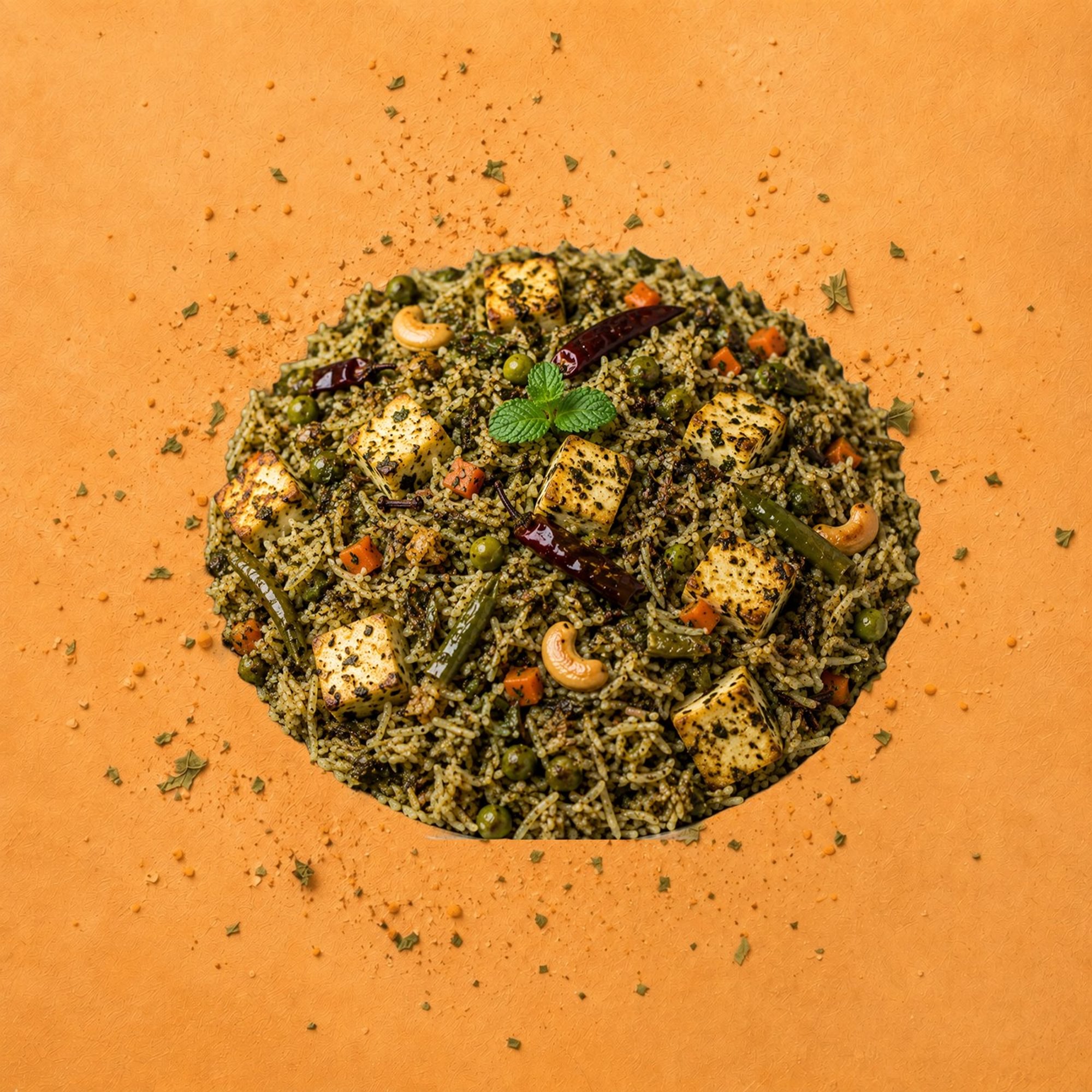 Gongura Paneer Pulao