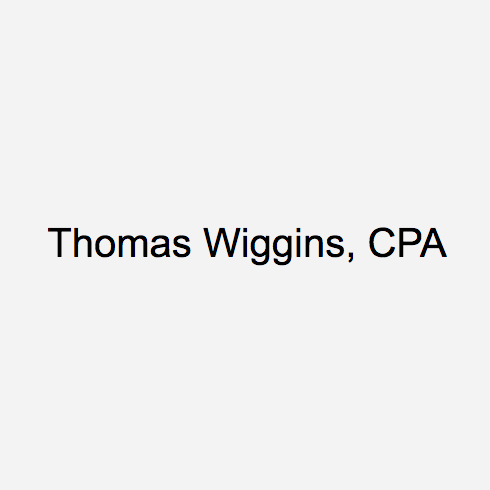 Thomas Wiggins, CPA Logo