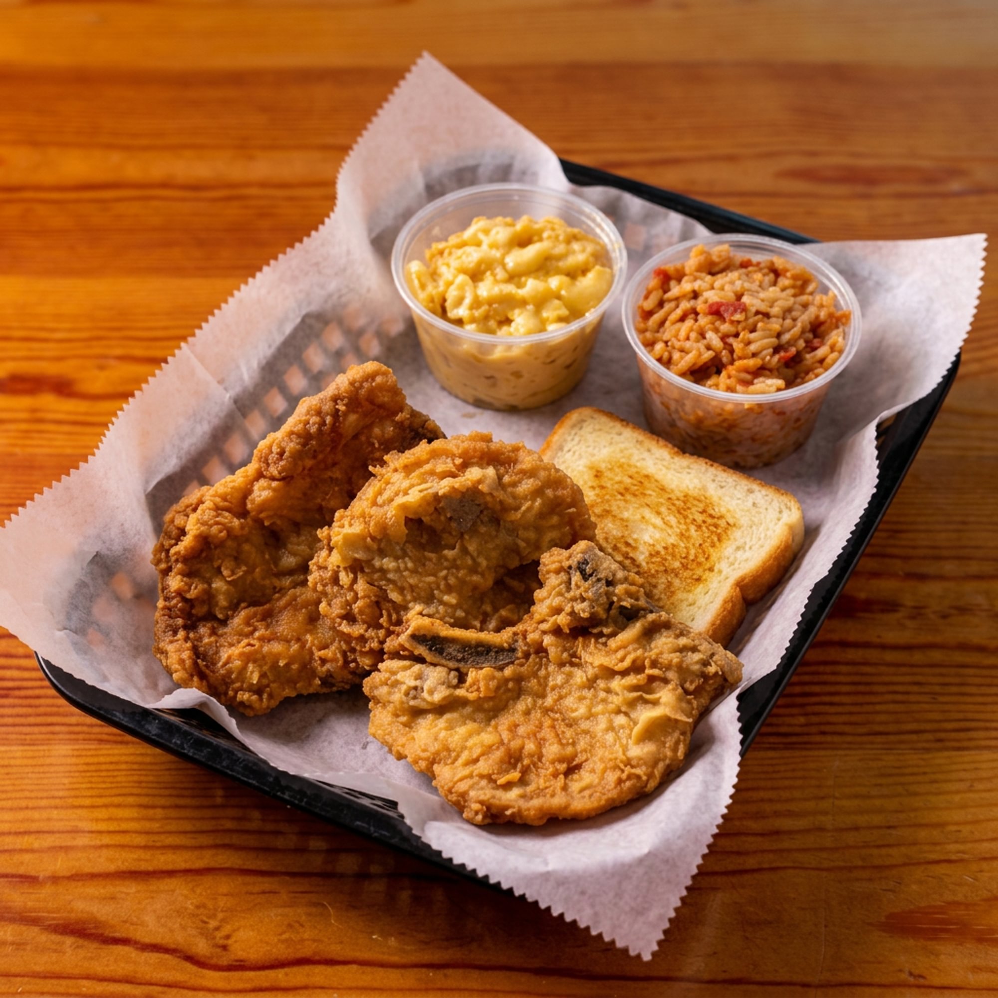3 pc Fried Pork Chop