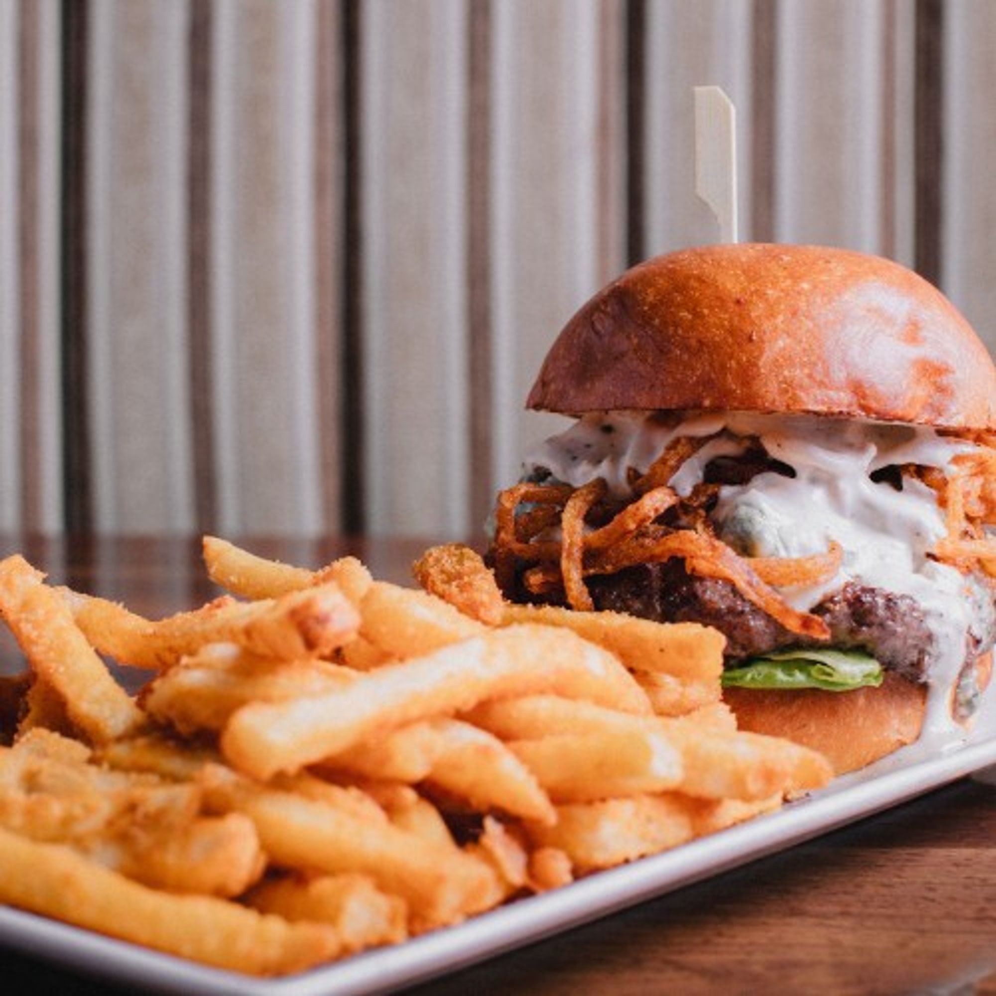 Blue Wagyu Burger