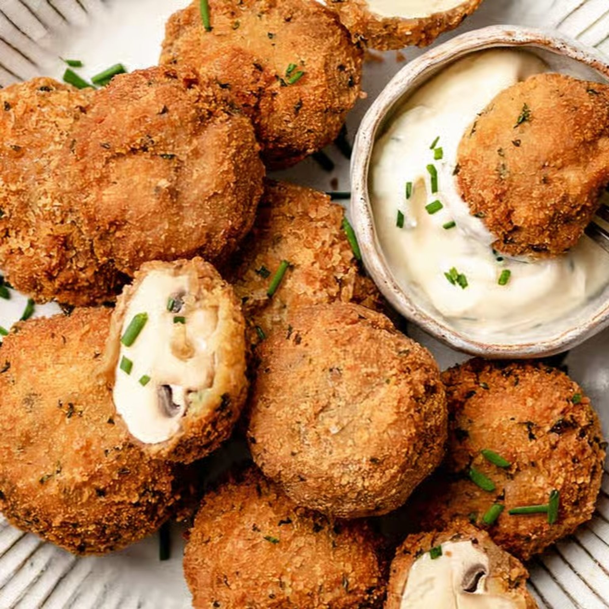 Breaded Mushrooms