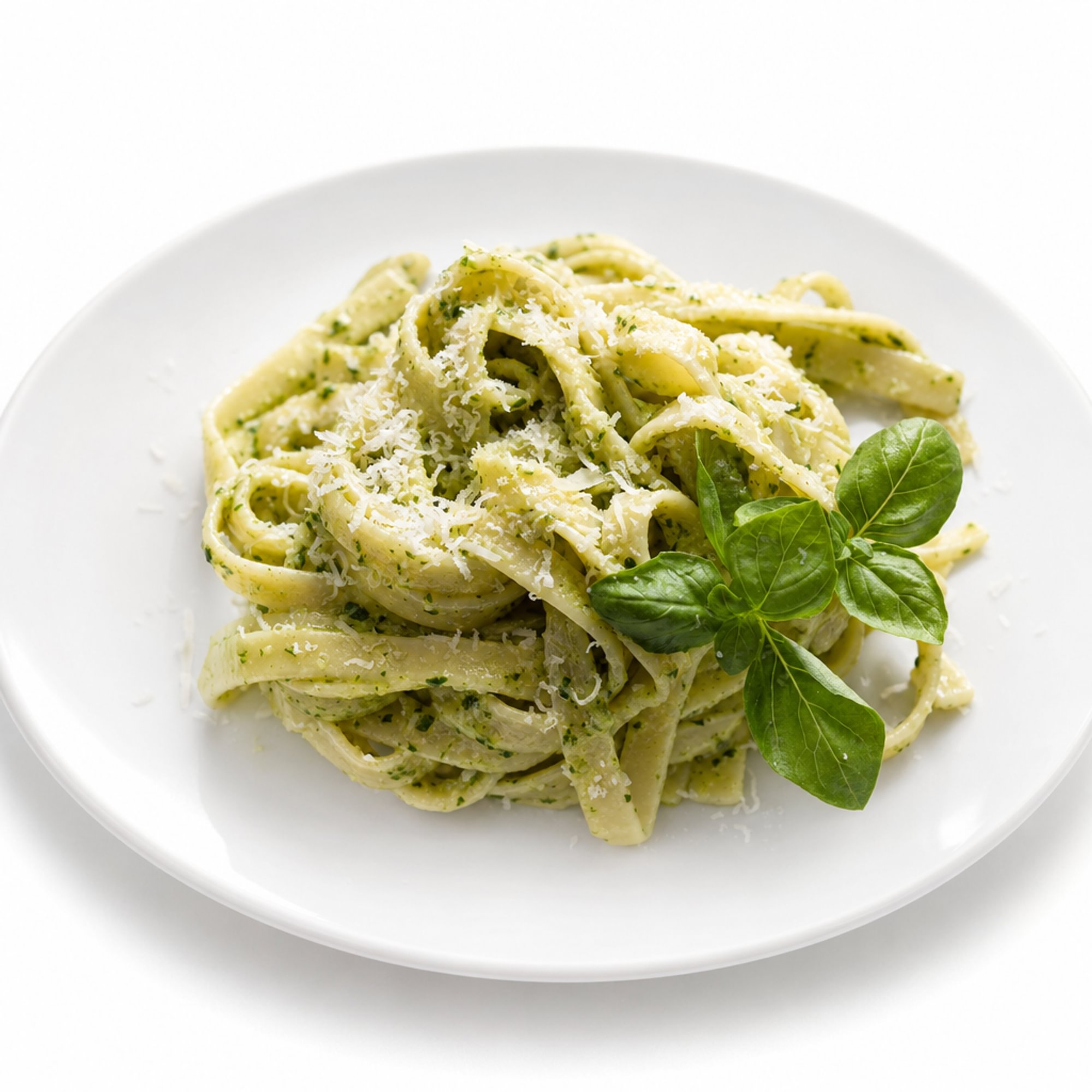 Fettuccine Con Il Pesto