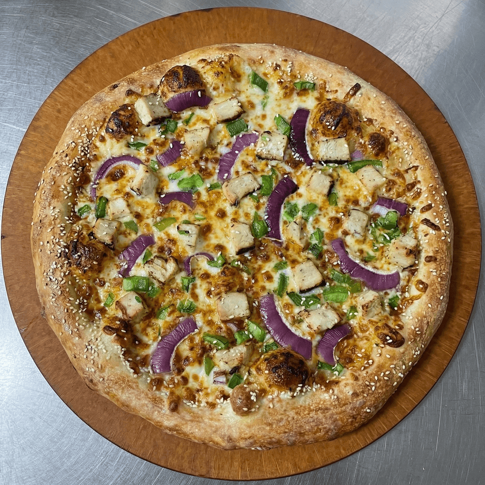 Spicy Asian Pizza