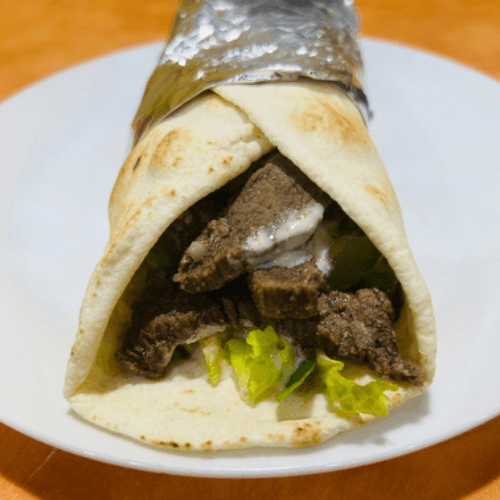 Beef Shawarma Pita