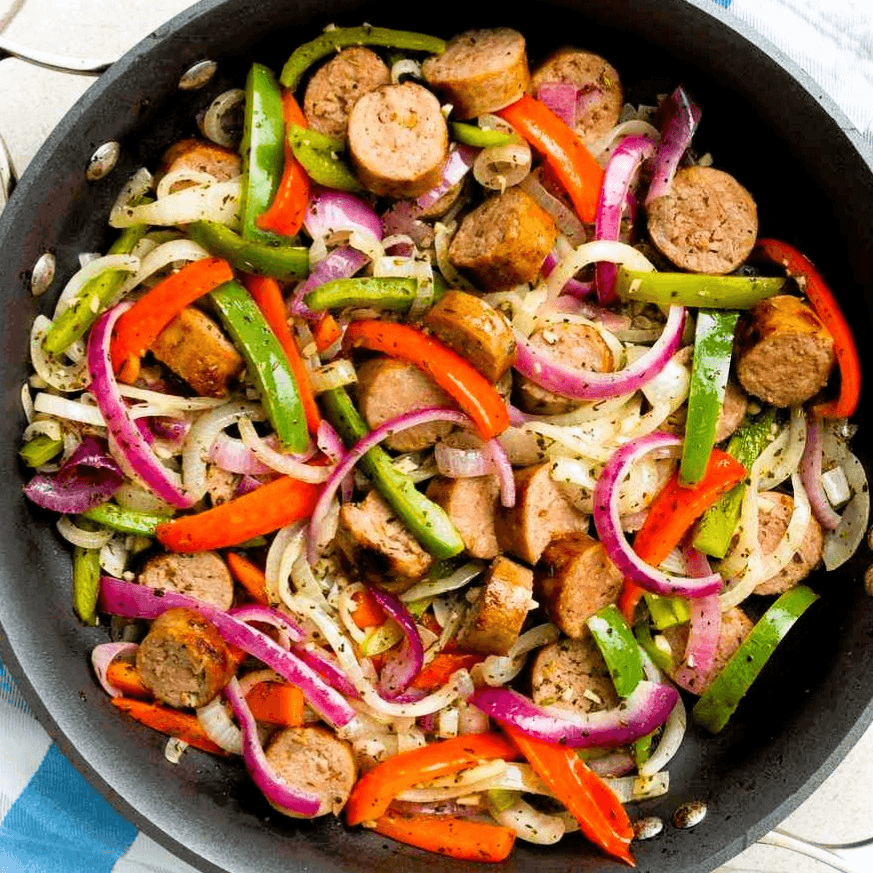 Italian Sausage Peppers Onions