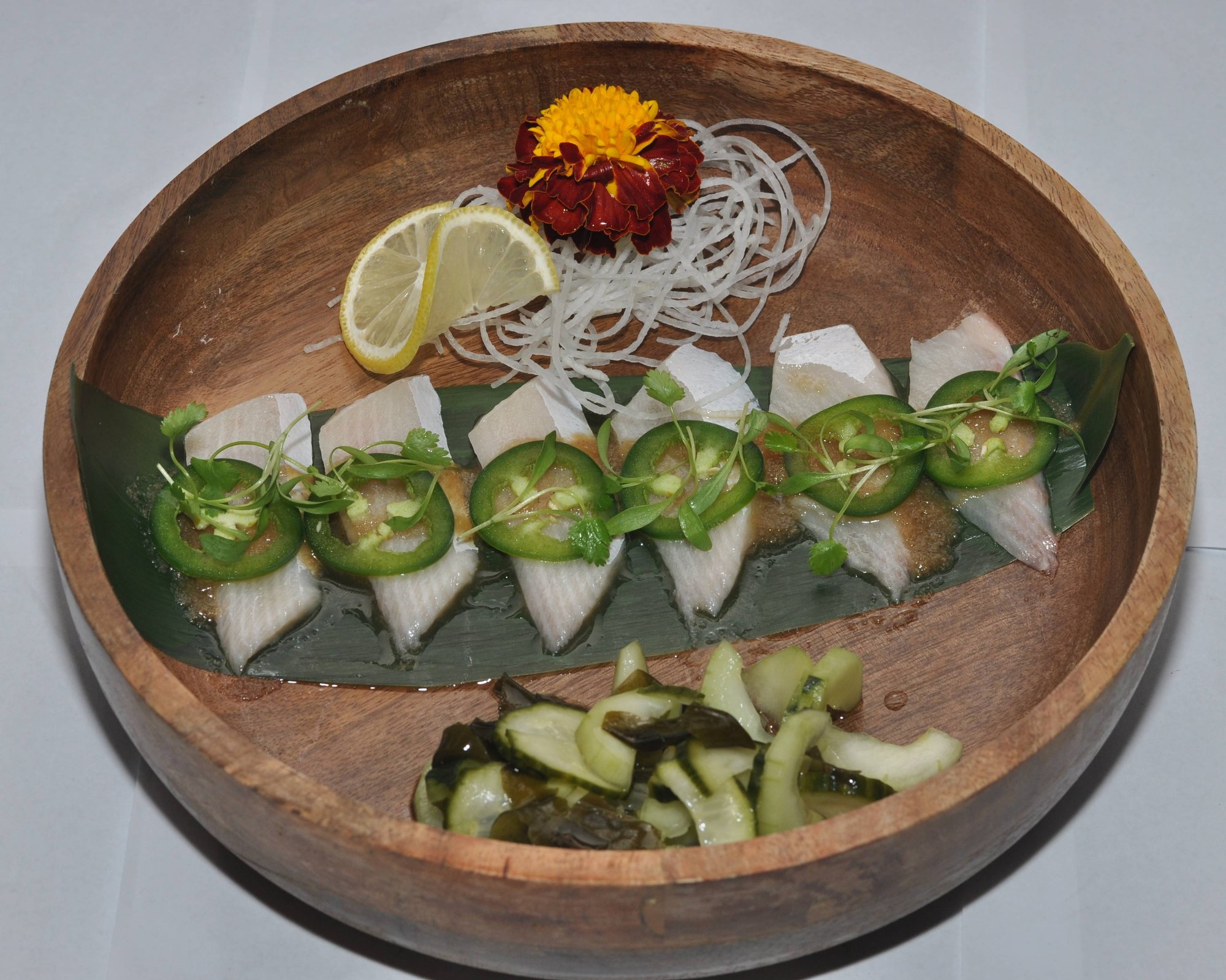 Yellowtail Jalapeno Sashimi