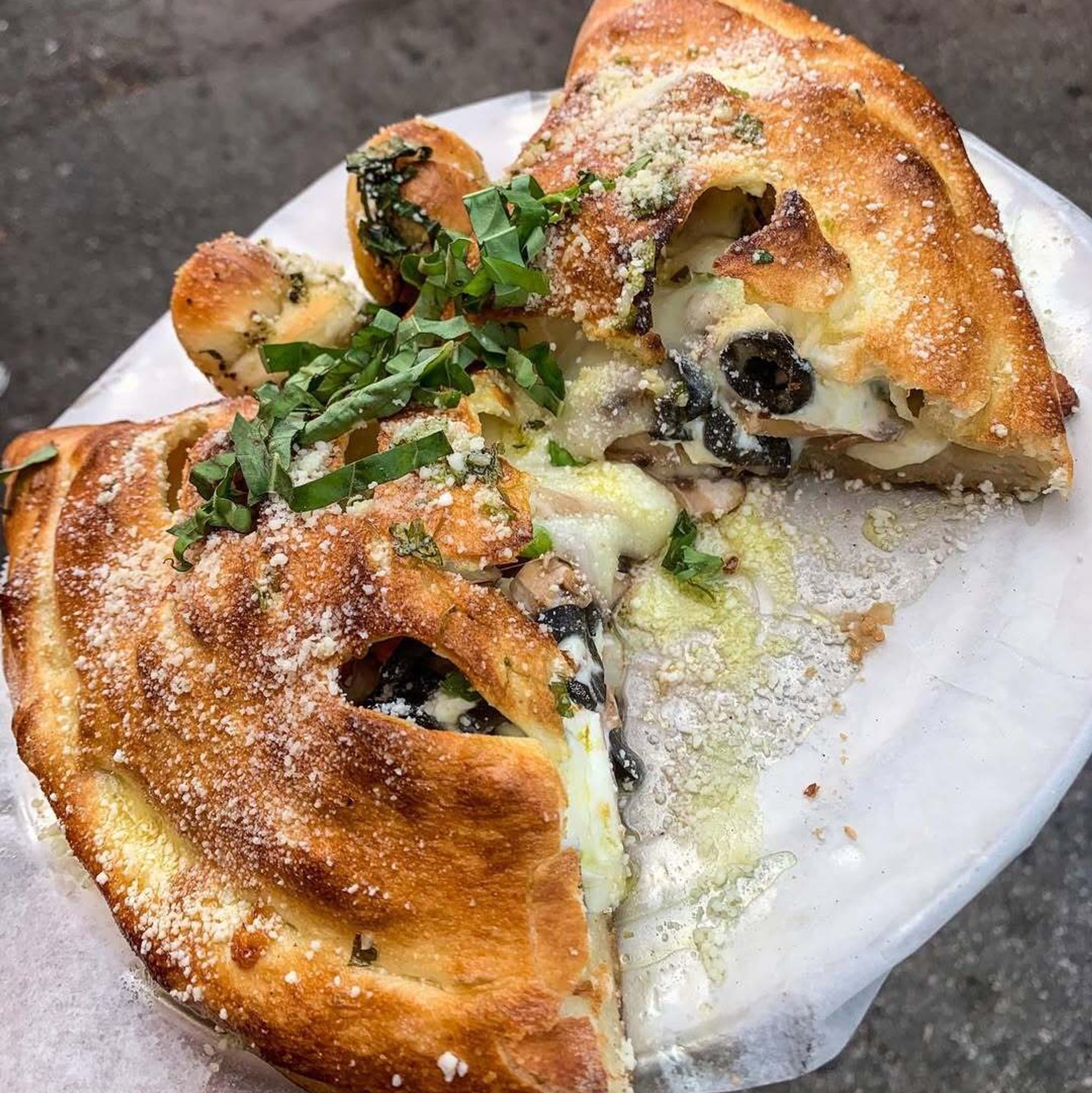 Veggilicious Calzone