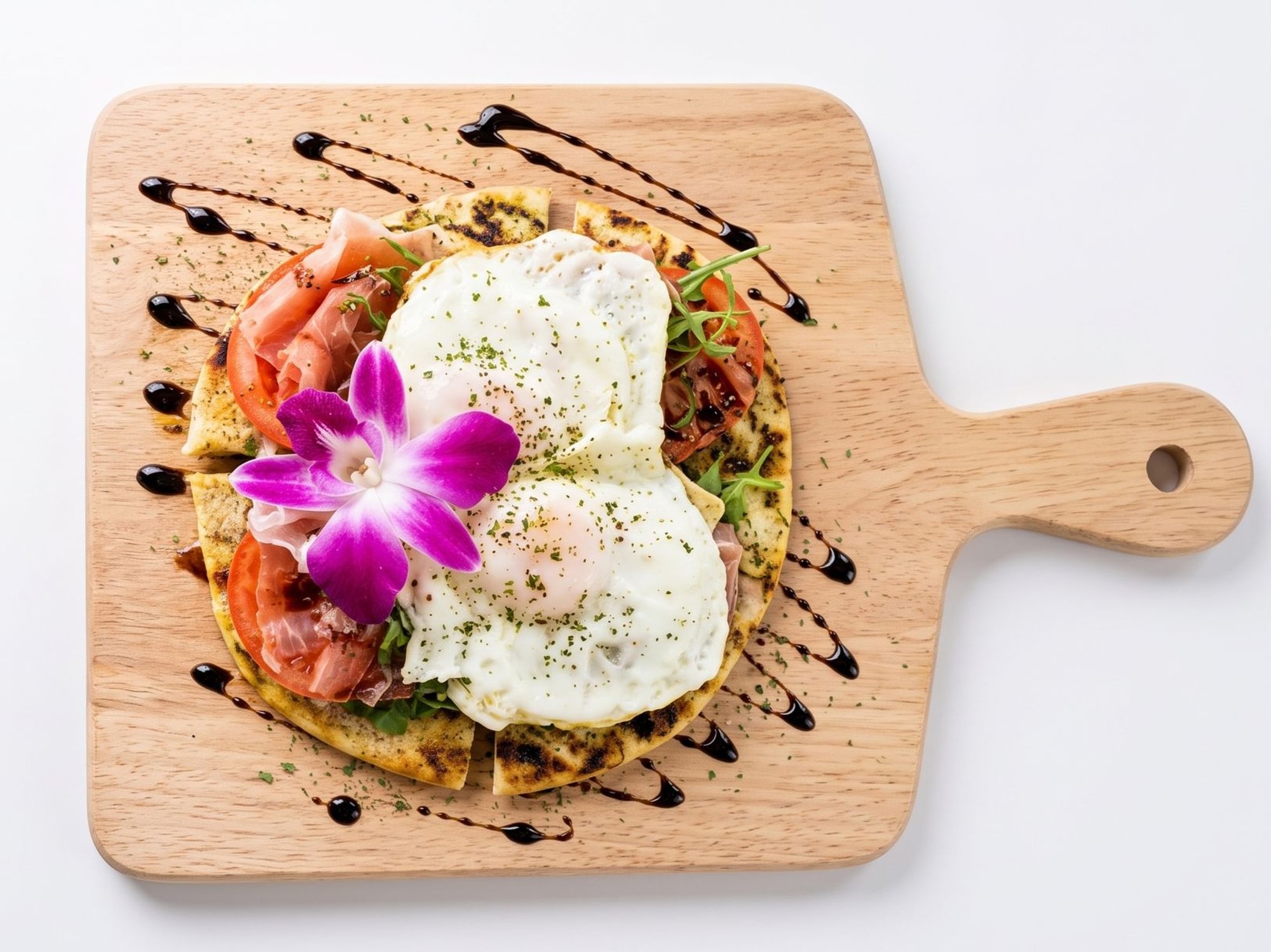 Modern Egg Pizza