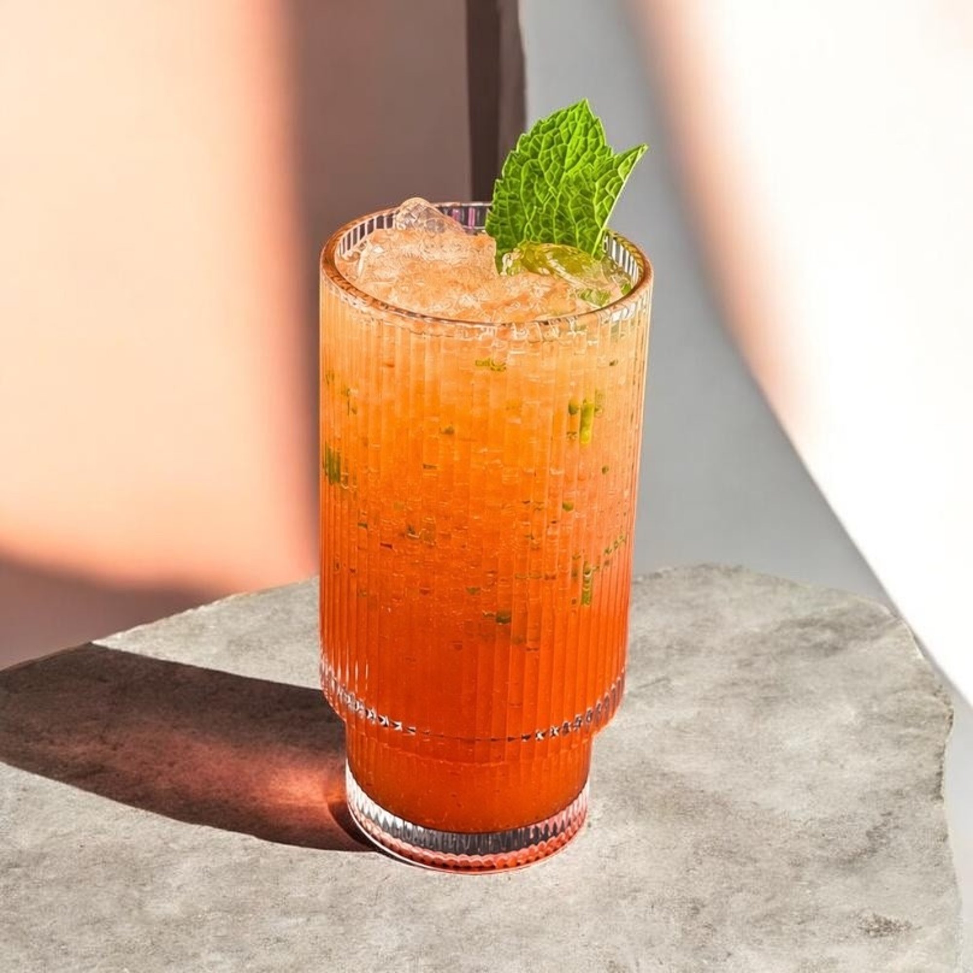 3. Strawberry Mint Lemonade