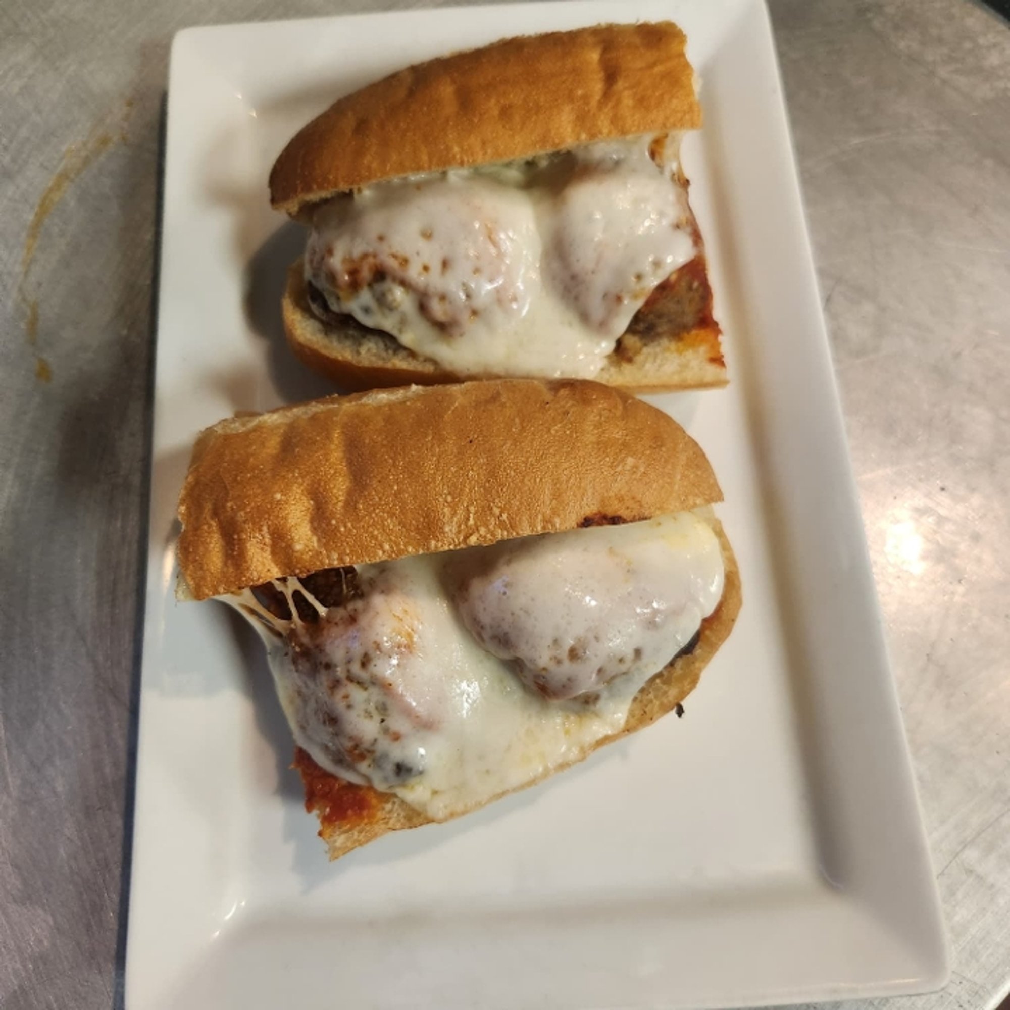 Meatball Parmesan Hero