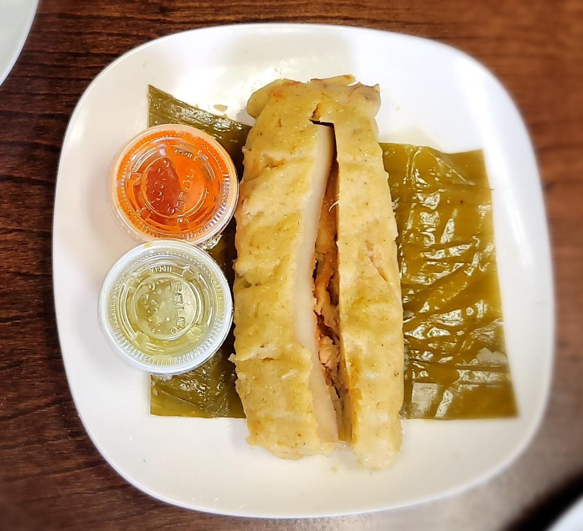 tamales de pollo