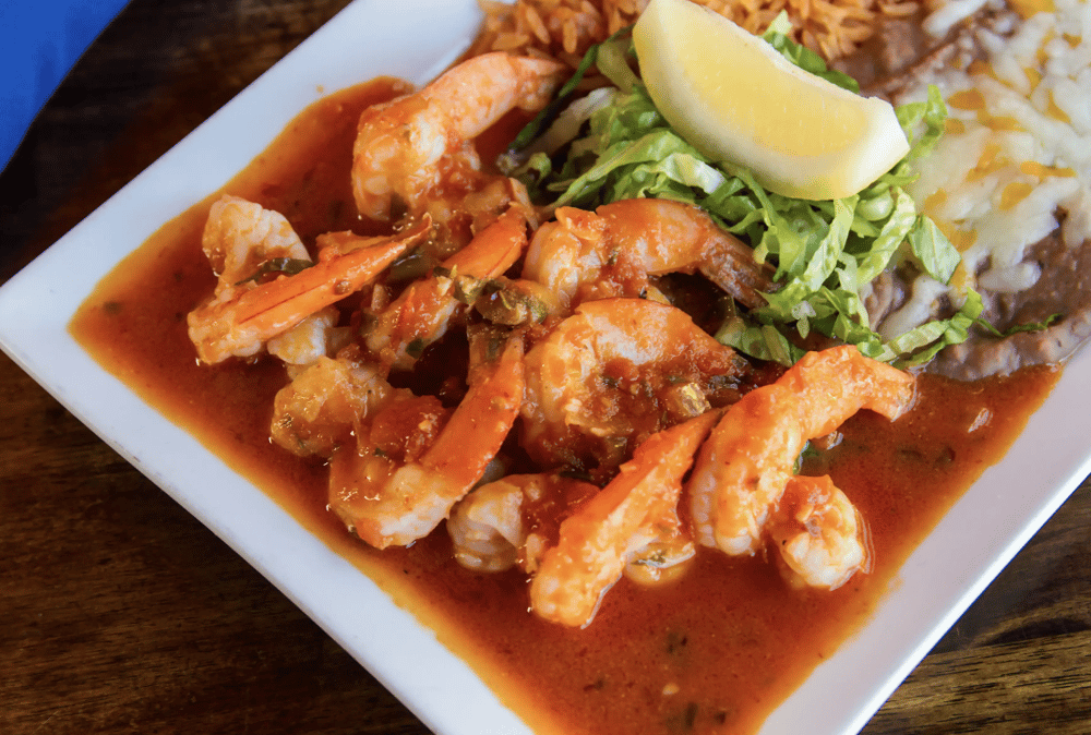 Camarones A La Diablo