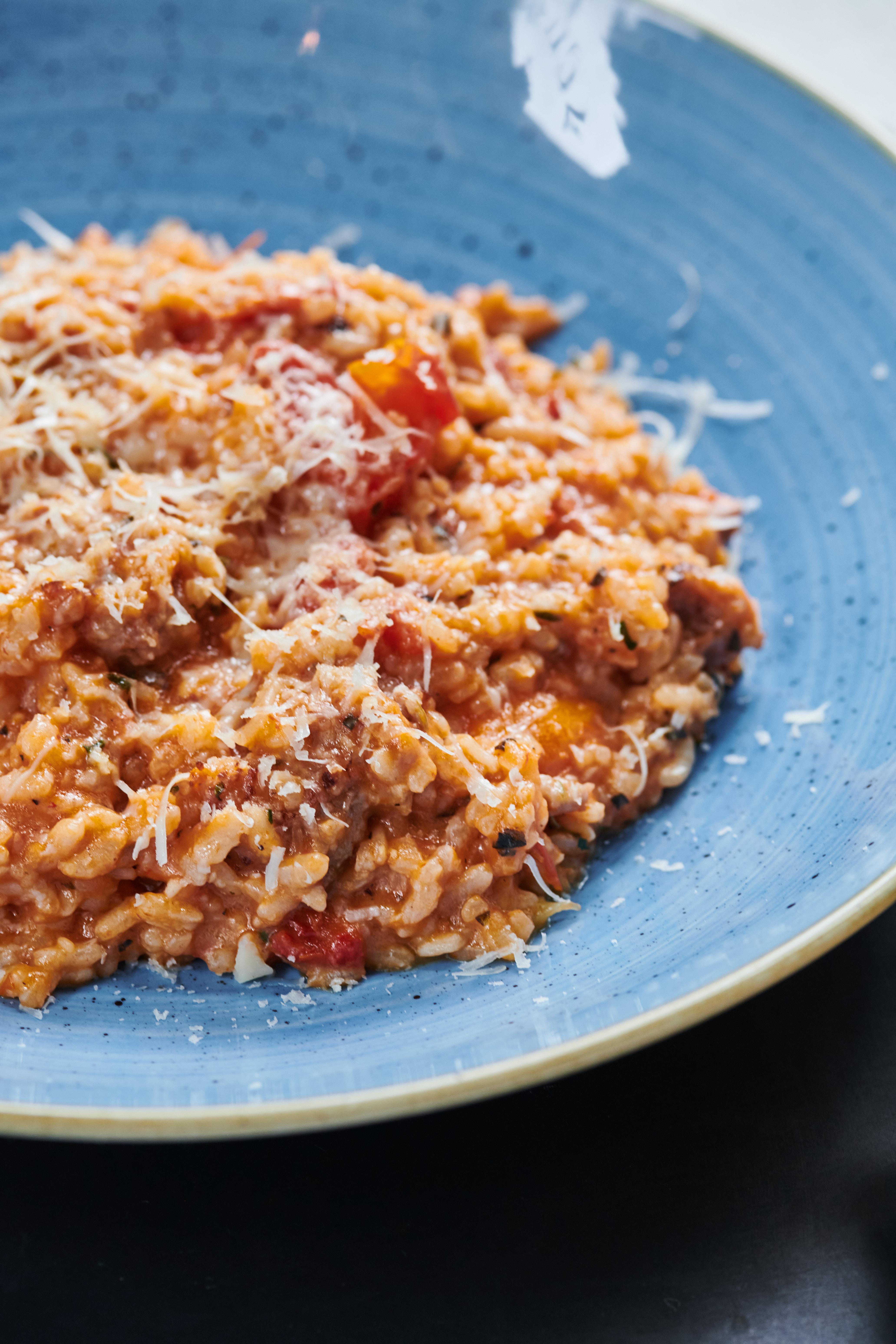 Sweet Sausage Risotto
