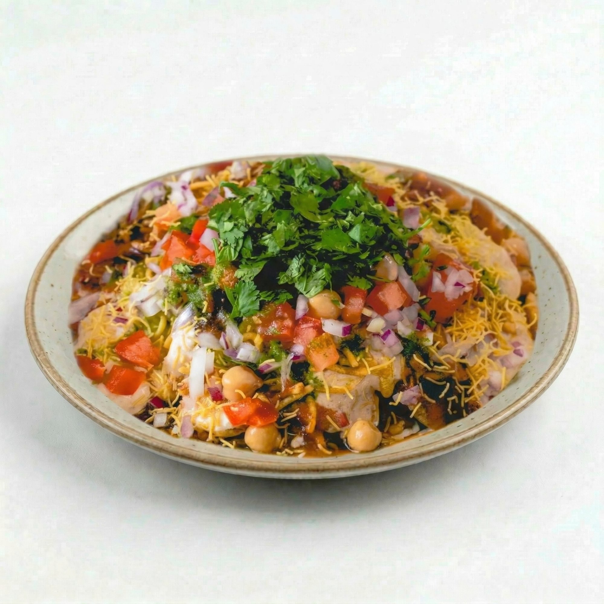 Samosa Chaat (🌿)