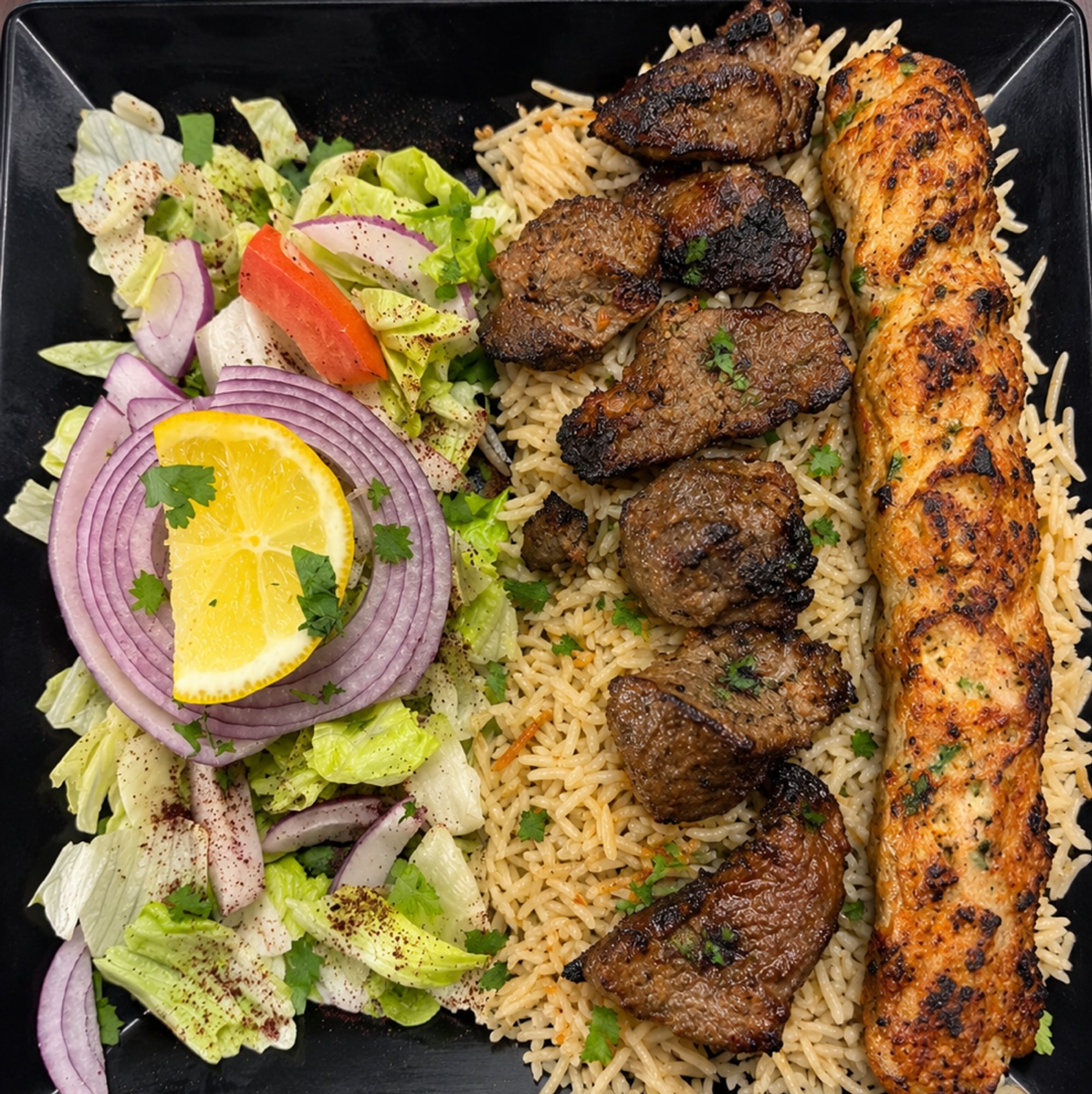 Chicken Seekh & Lamb Combo