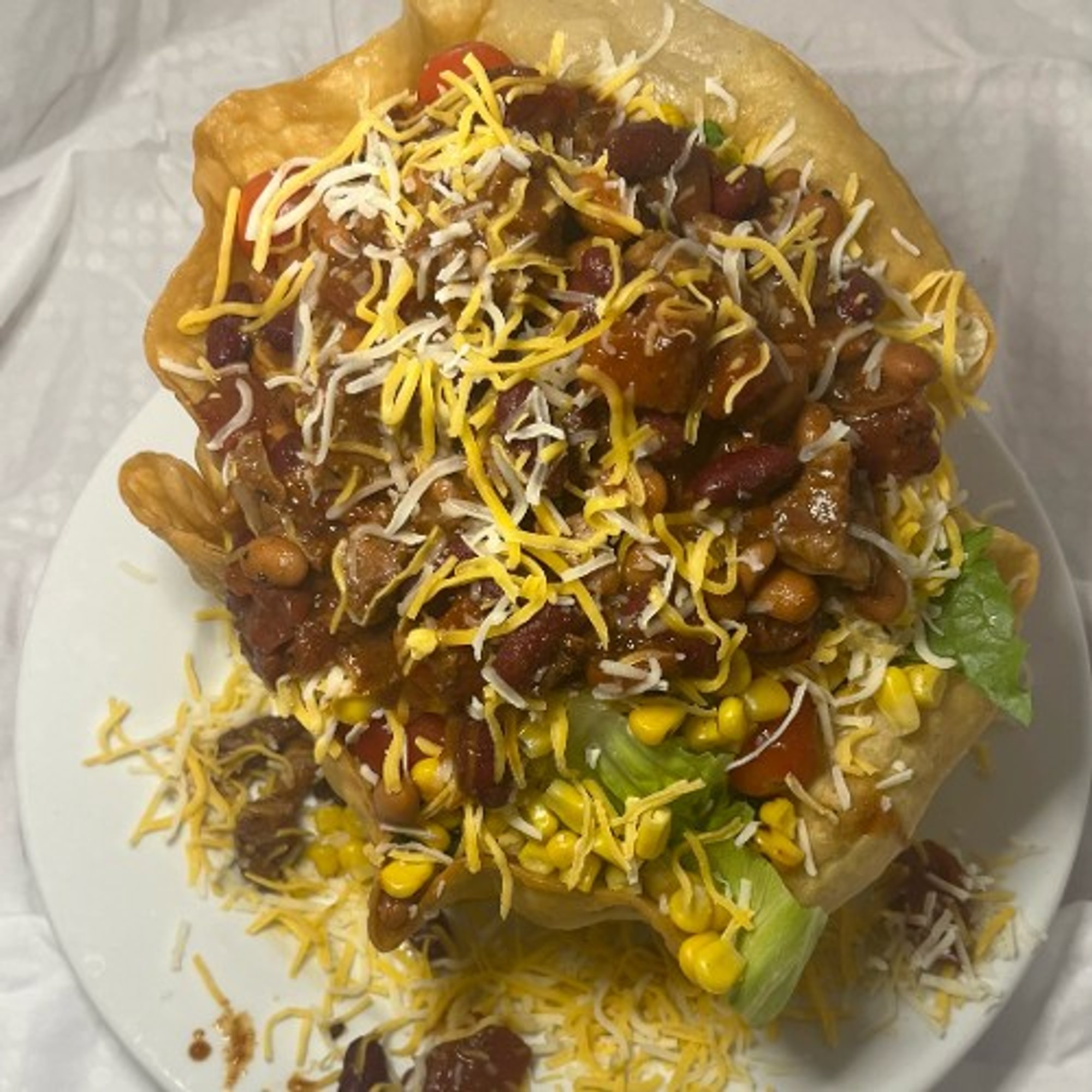Chili Taco Salad