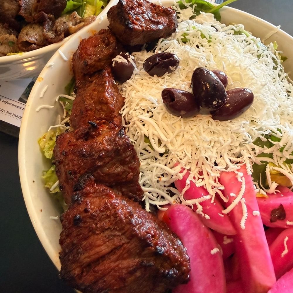 Beef Greek Salad