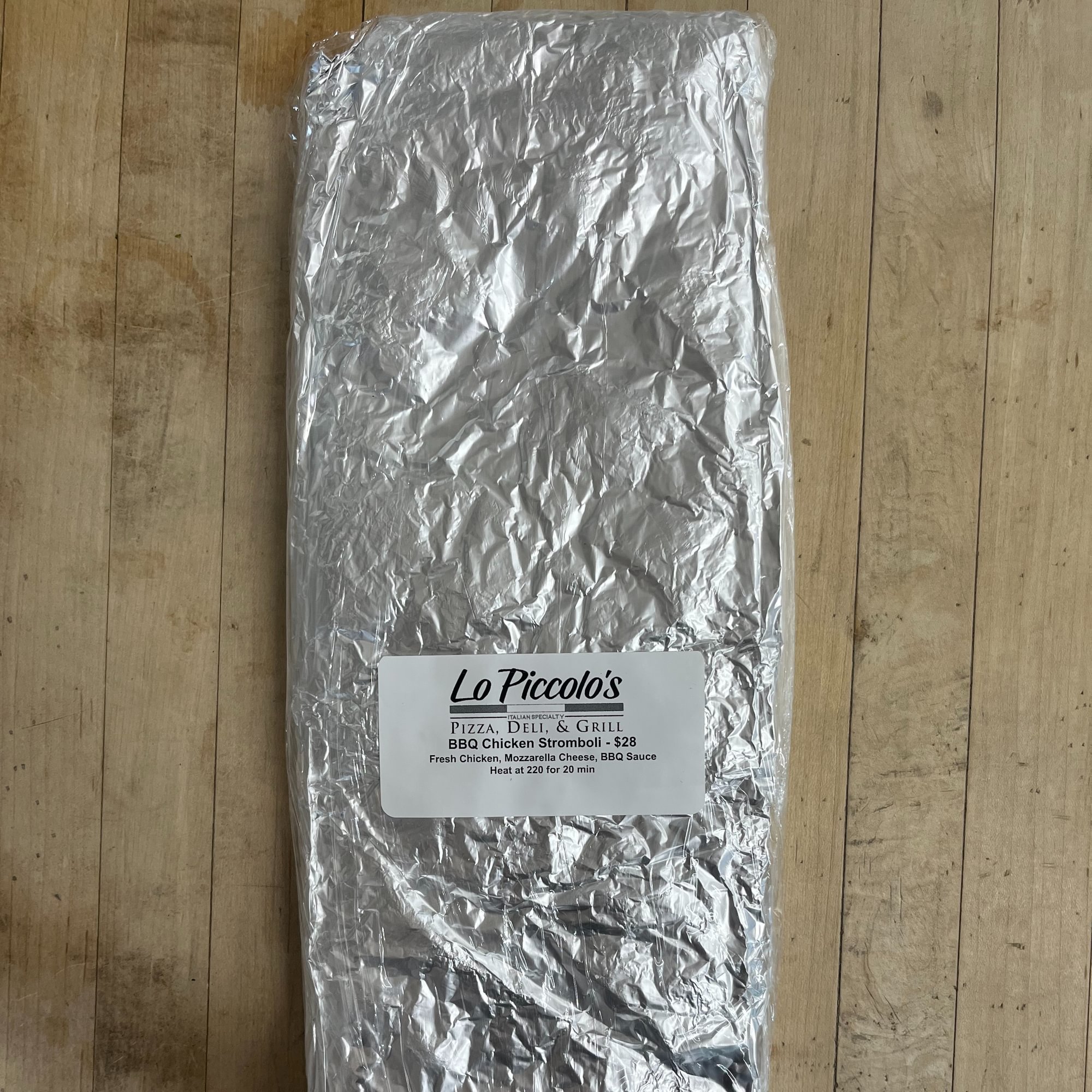 BBQ Stromboli (Frozen)