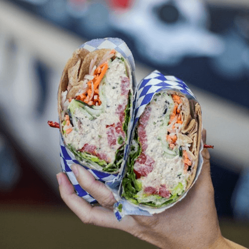 Albacore Tuna Salad Wrap