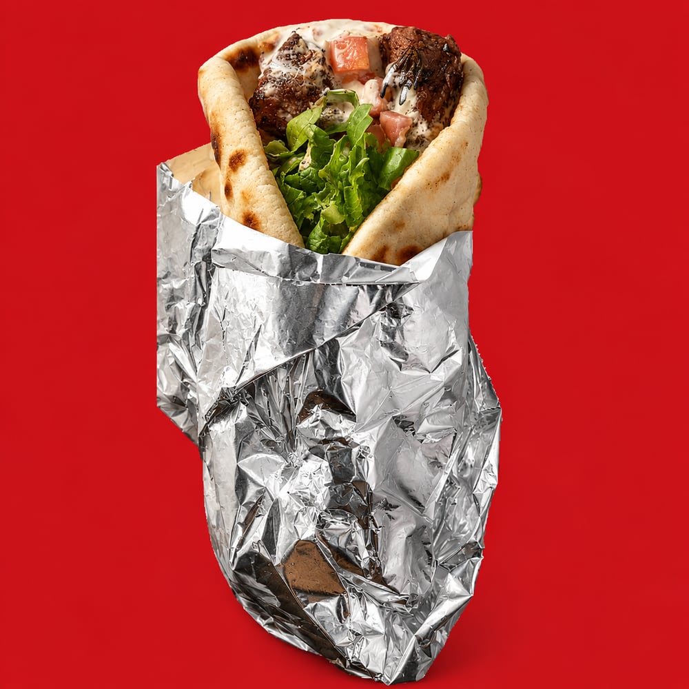 Lamb Kabab Wrap