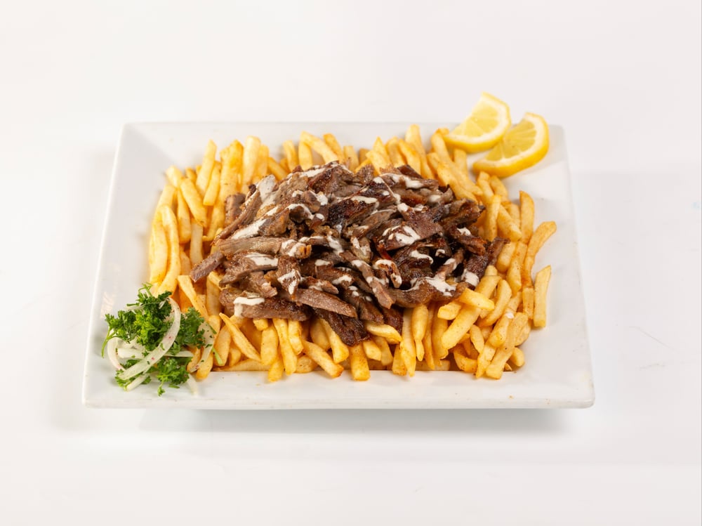 Chicken Shawarma Fries /بطاطا بالشاورما
