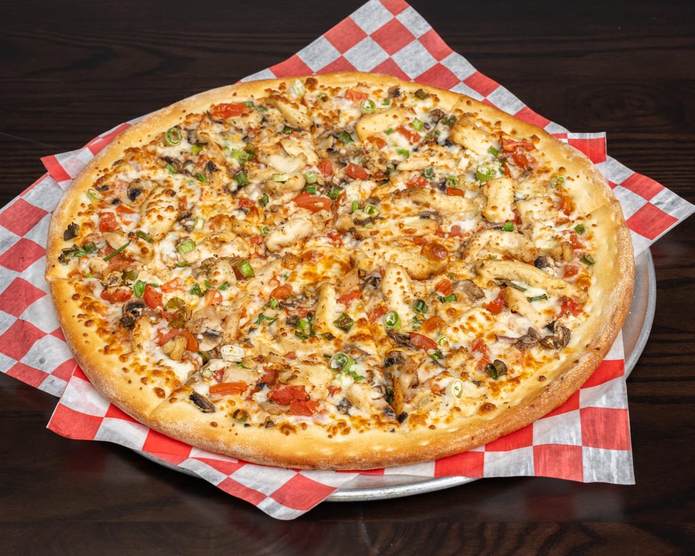 Medium 14" Garlex Chicken Pizza