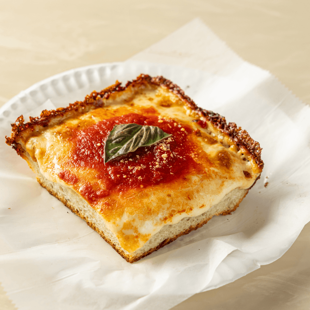Detroit Pizza Slice