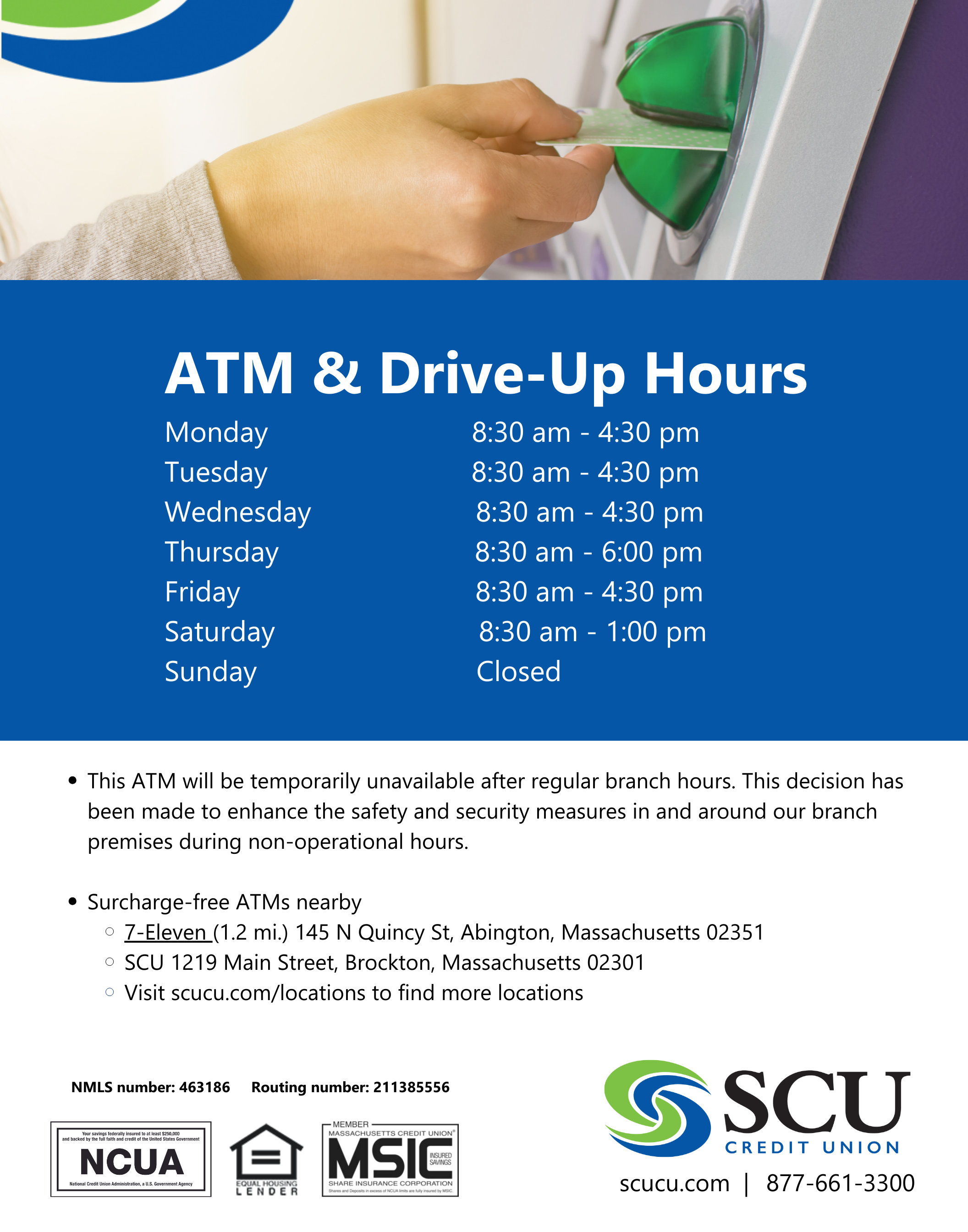 SCU Credit Union Image