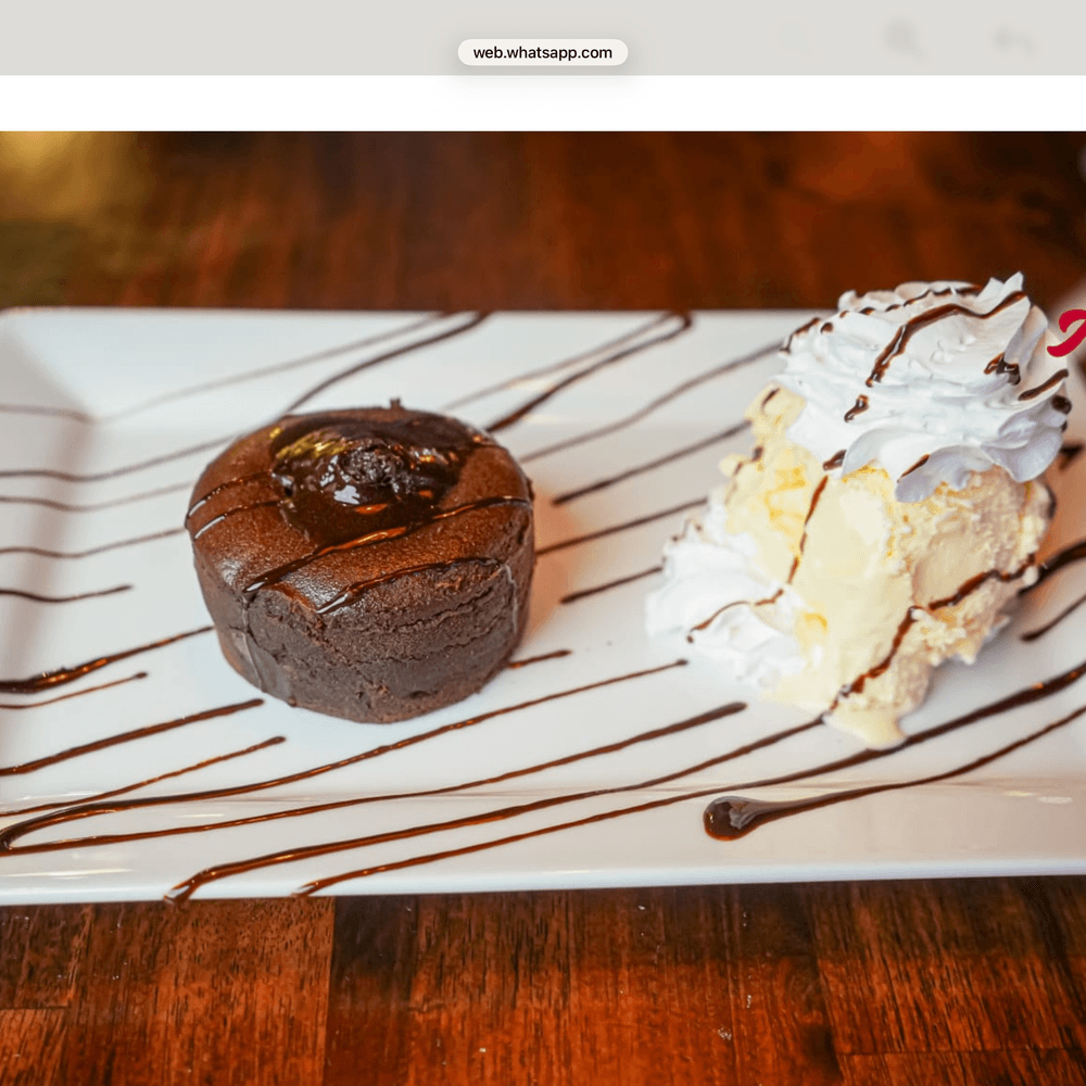 Lava Cake & Ice Cream