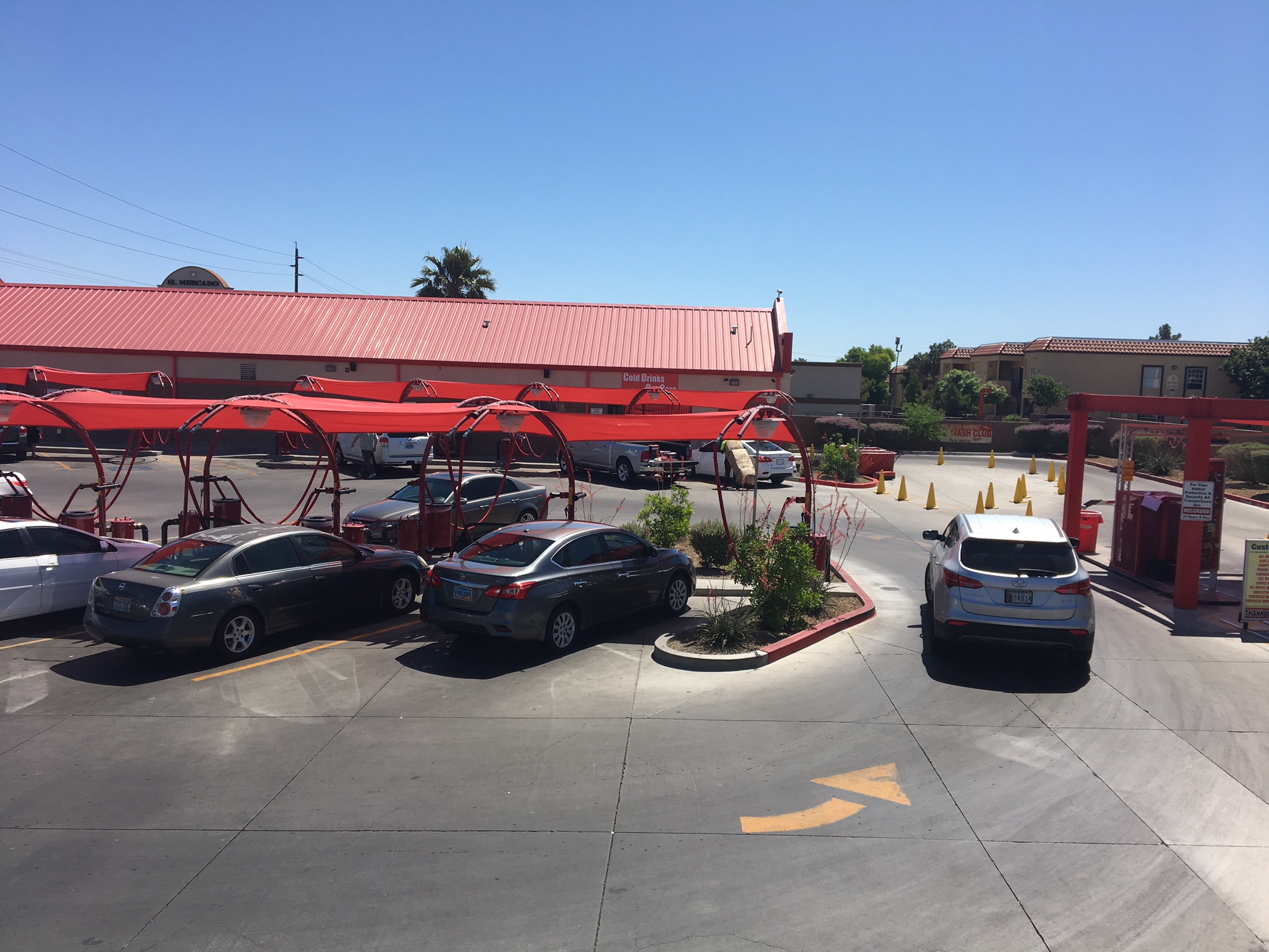 Upper Image Car Wash Photo