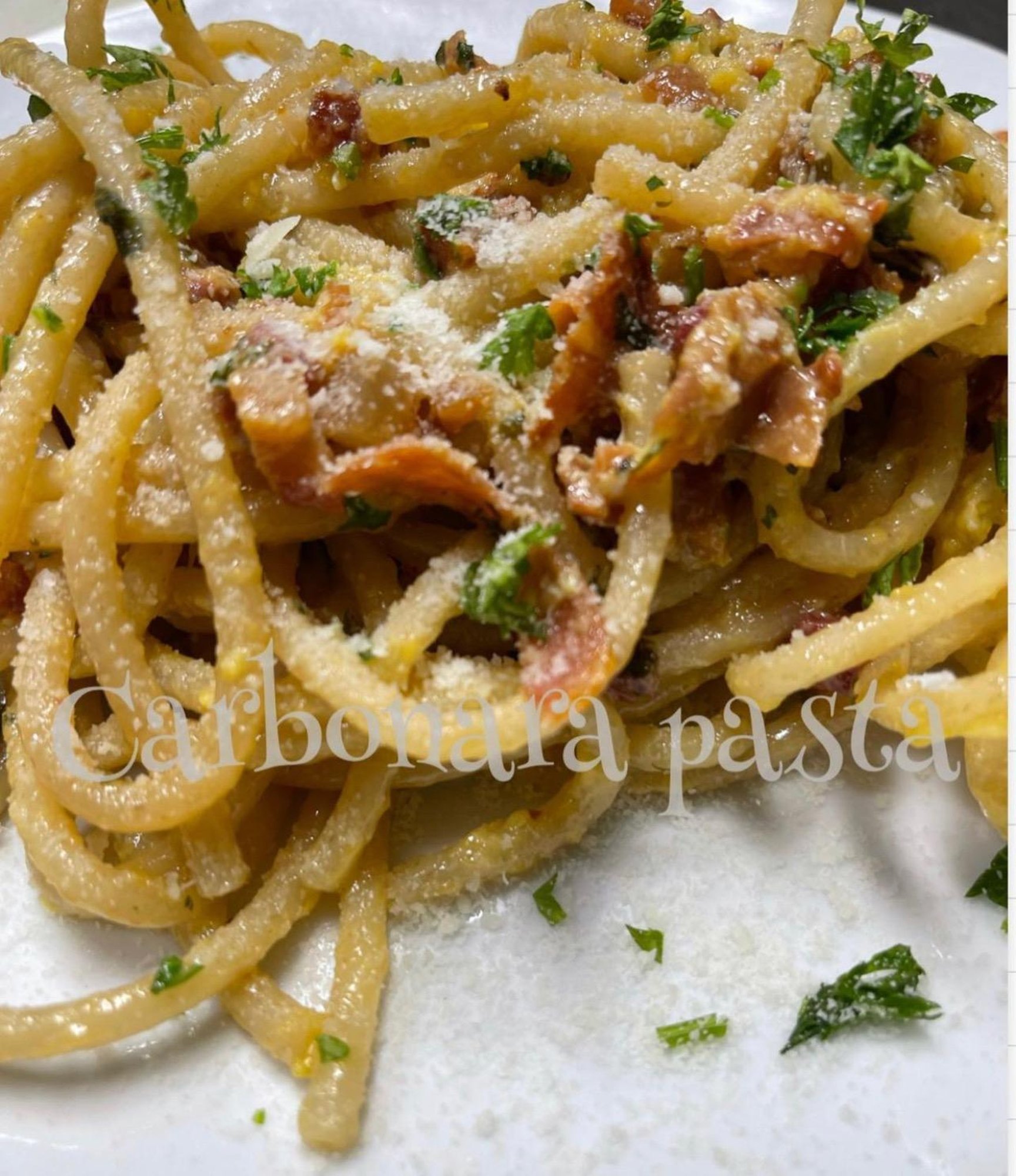 Bucatini Carbonara