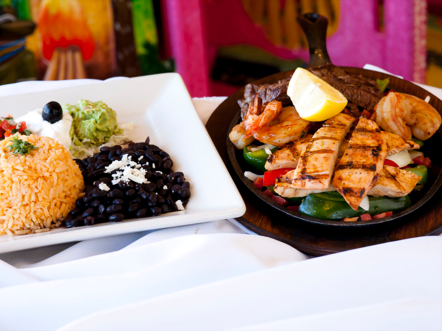 Trio Fajitas