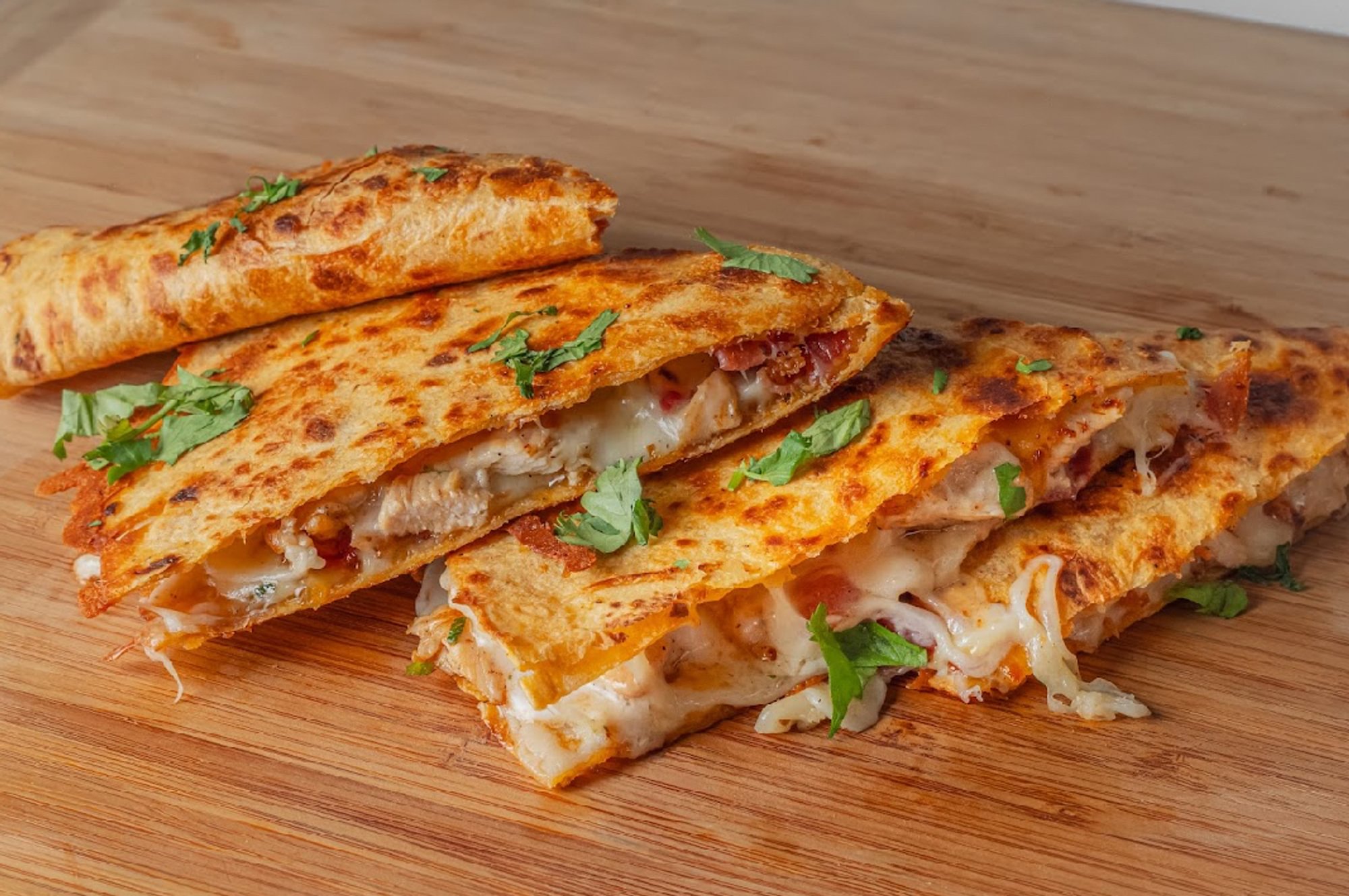 Bacon Chicken Ranch Quesadilla