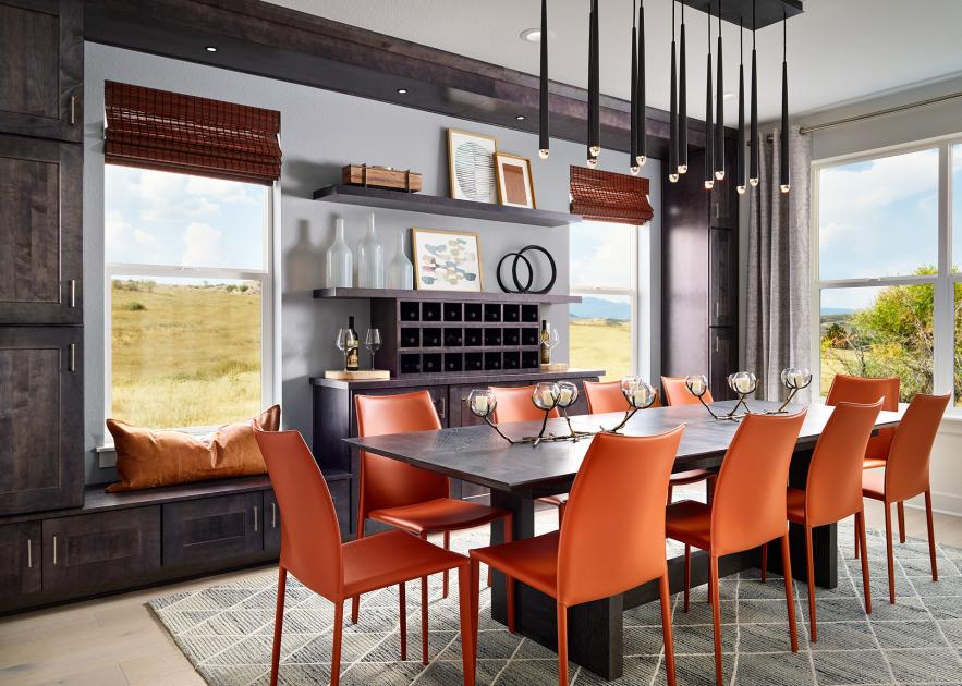 Ogden formal dining room with bright natural light