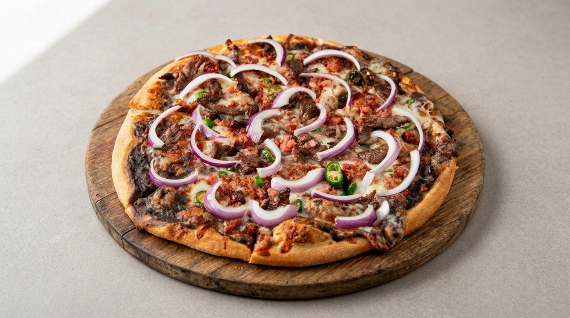 "Patron Special" Arrachera Pizza