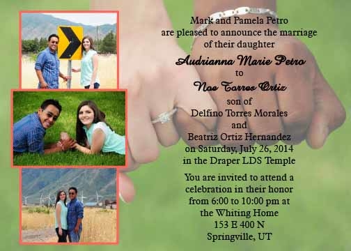 MCC Wedding Invitations Image