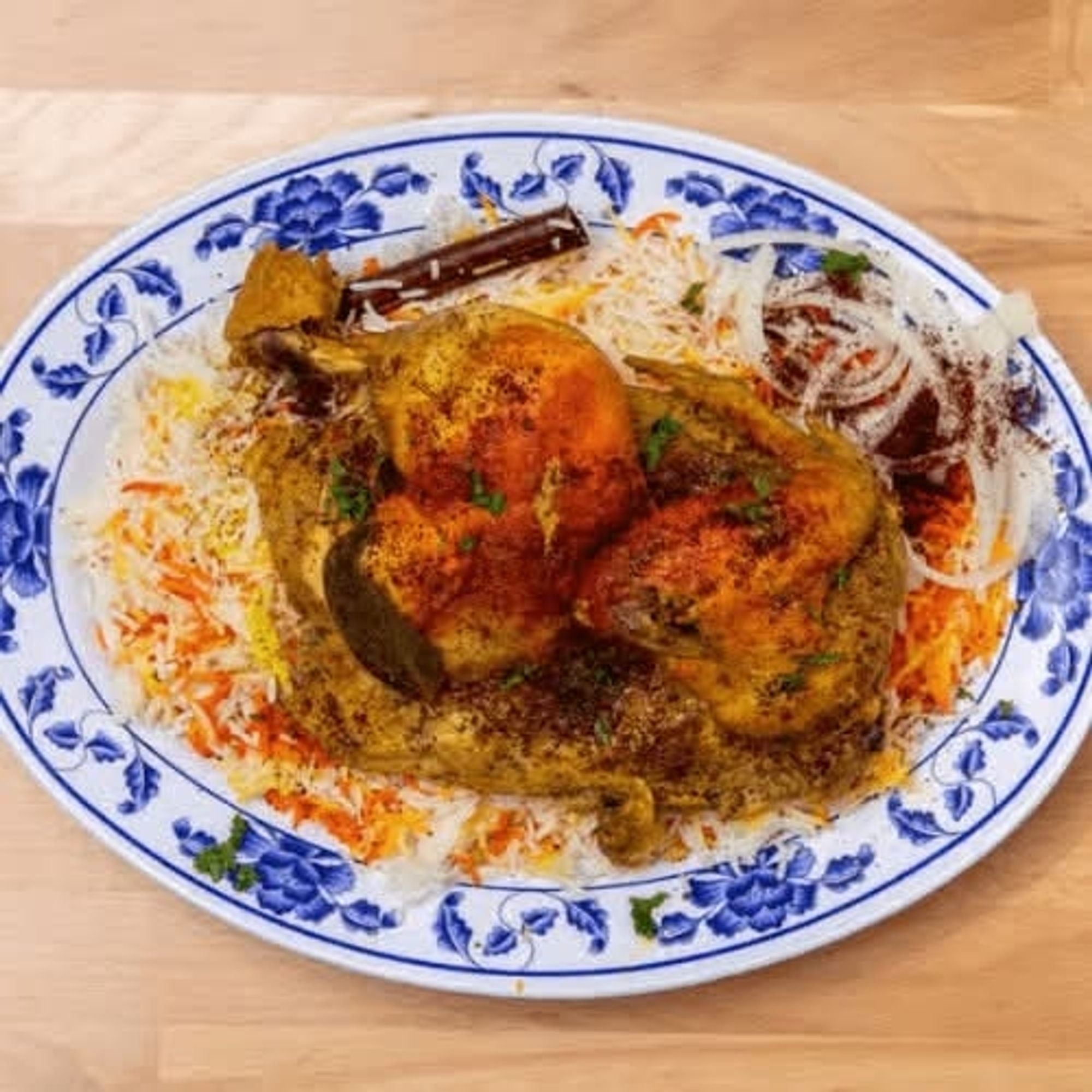 Mandi Chicken Platter