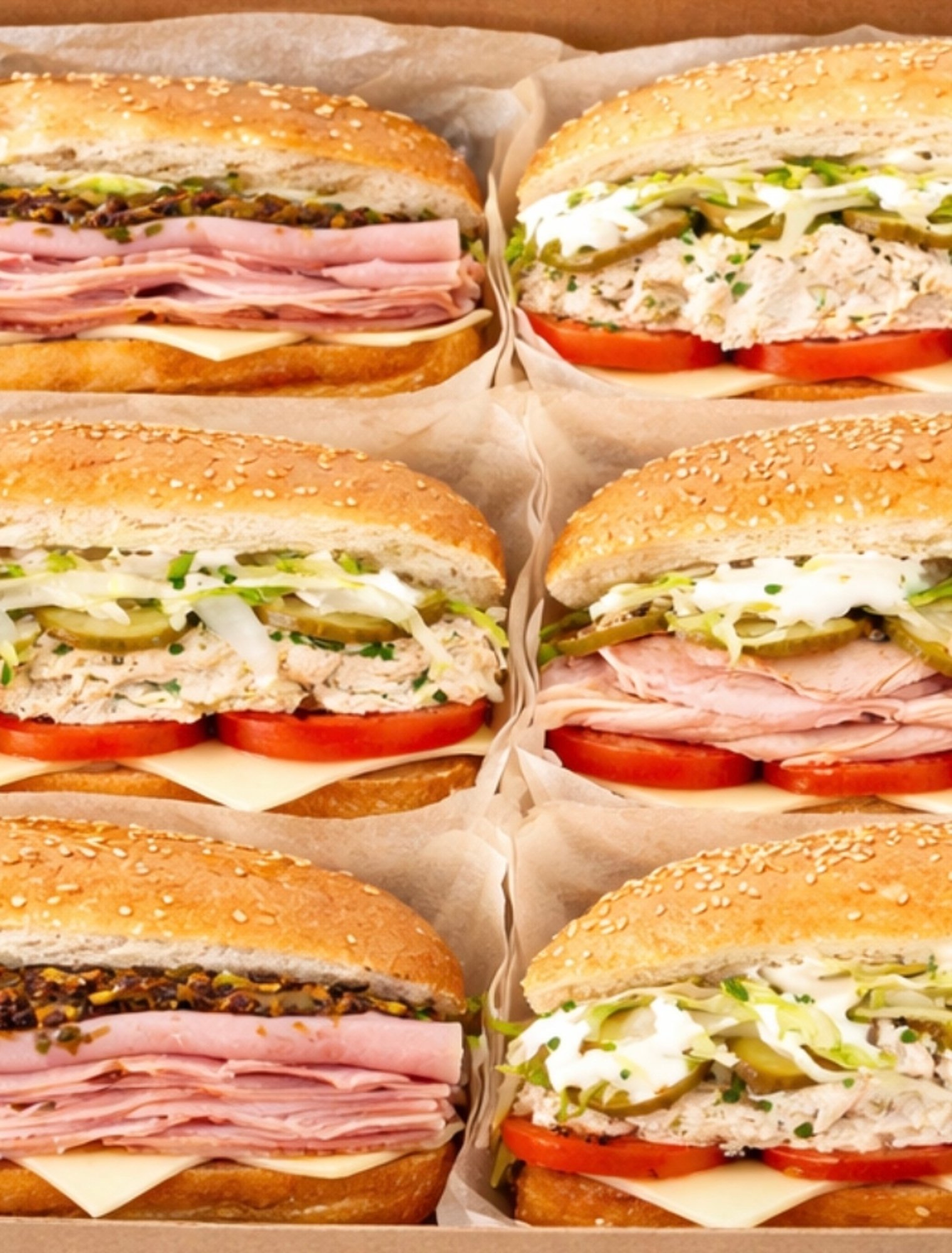 6 Cold Sandwich Pack