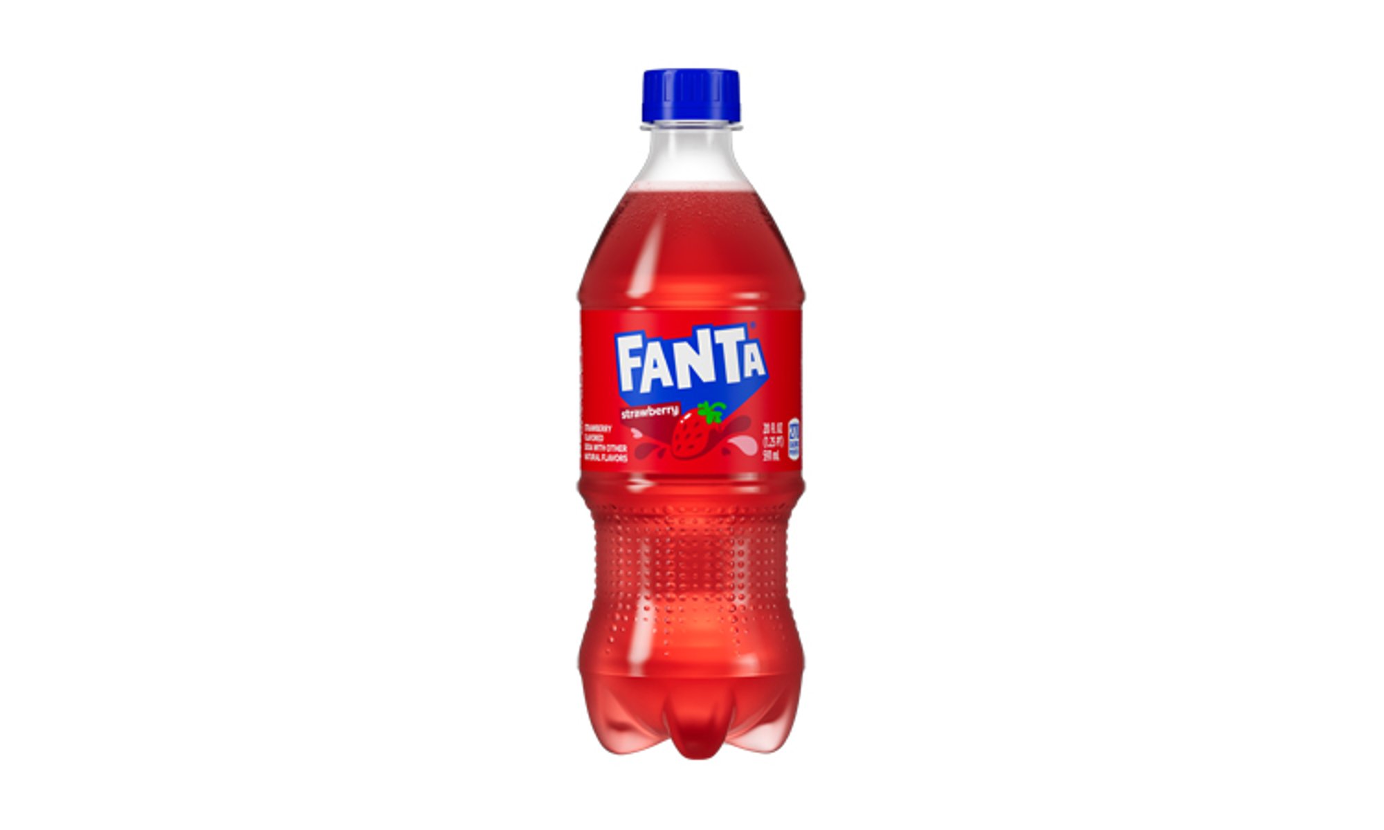 Fanta Strawberry, Bottle