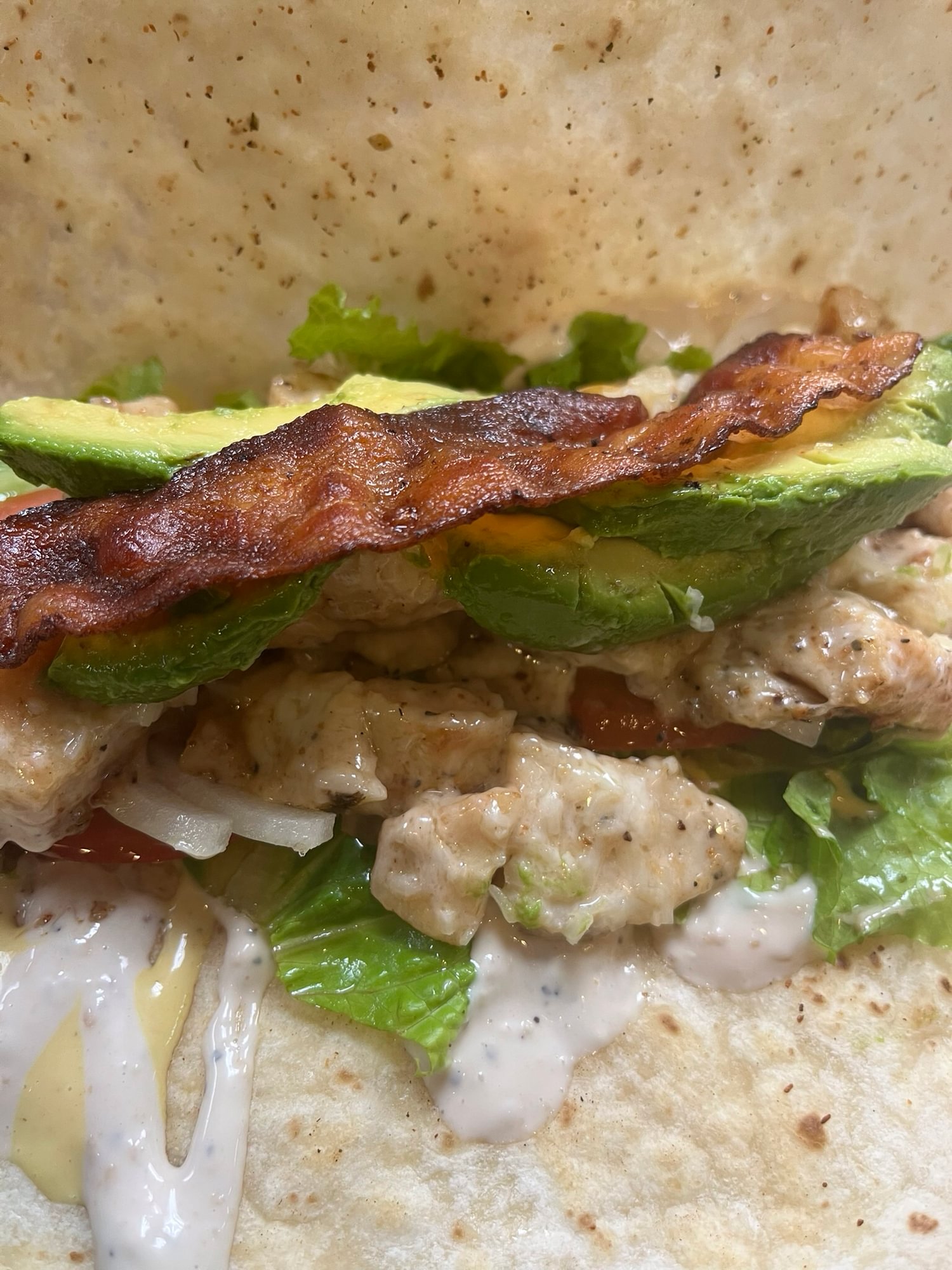Caesar Chicken Wrap
