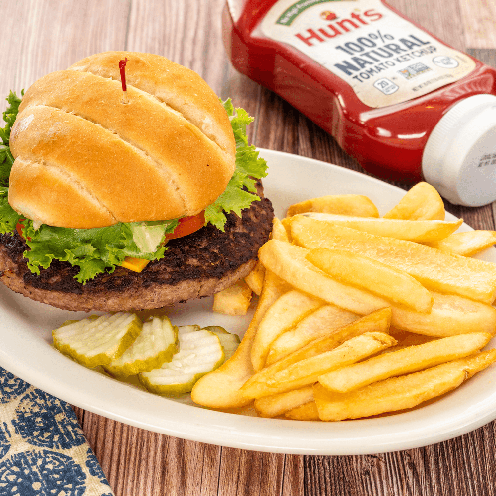 Half-Pound Pochuck Burger