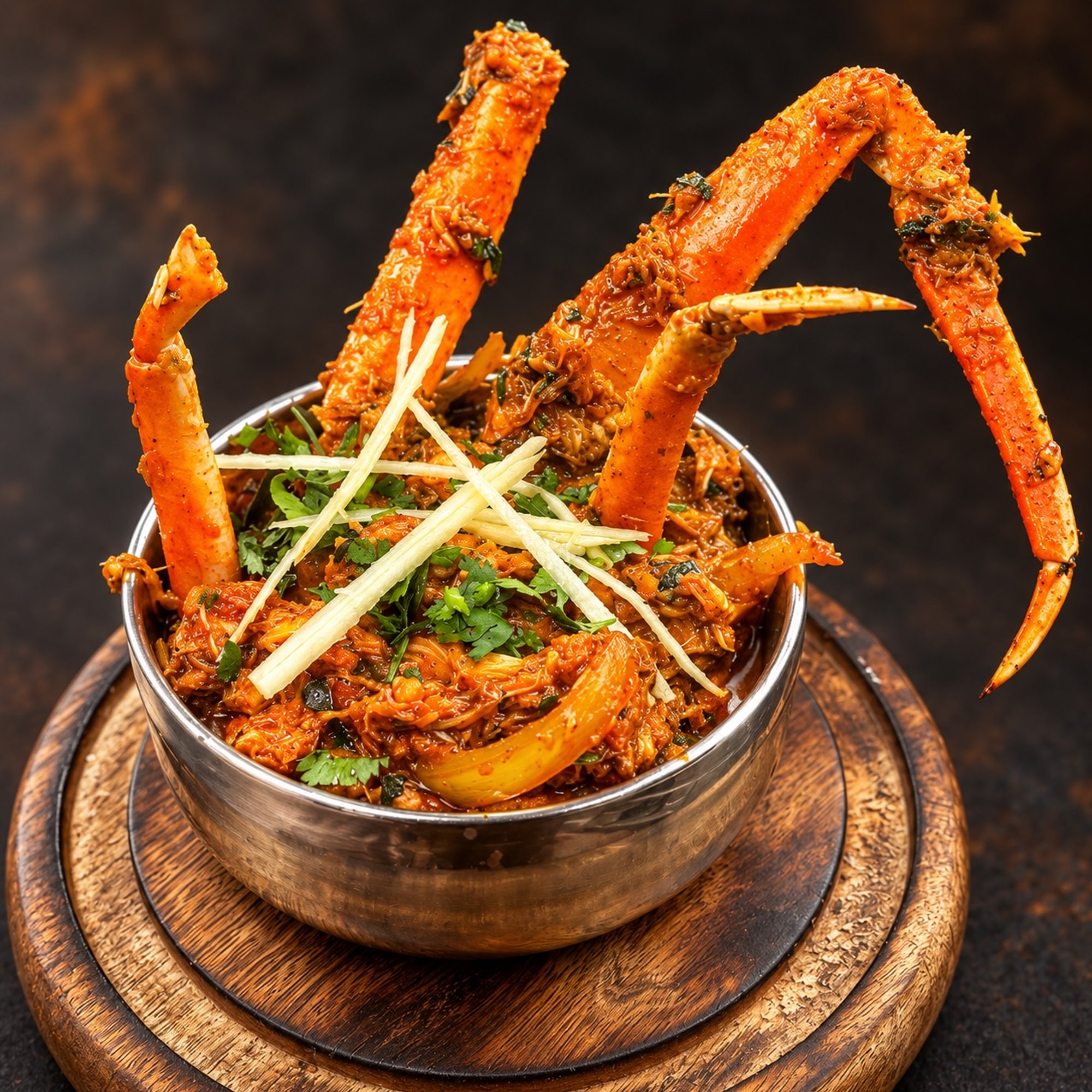 Ghee Roast Crab