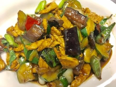 Spicy Eggplants